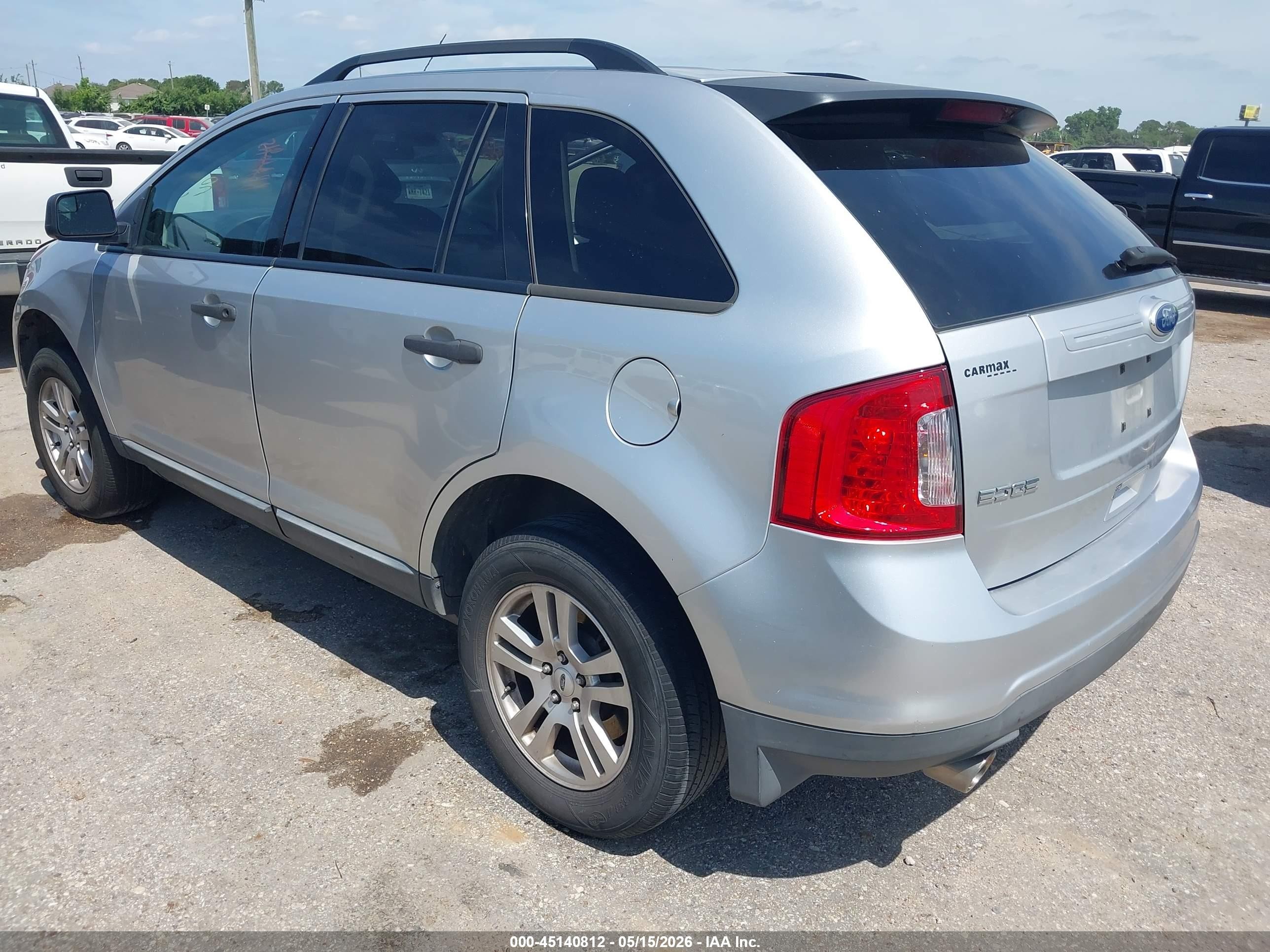 2011 Ford Edge Se Серебряный vin: 2FMDK3GC3BBA60915
