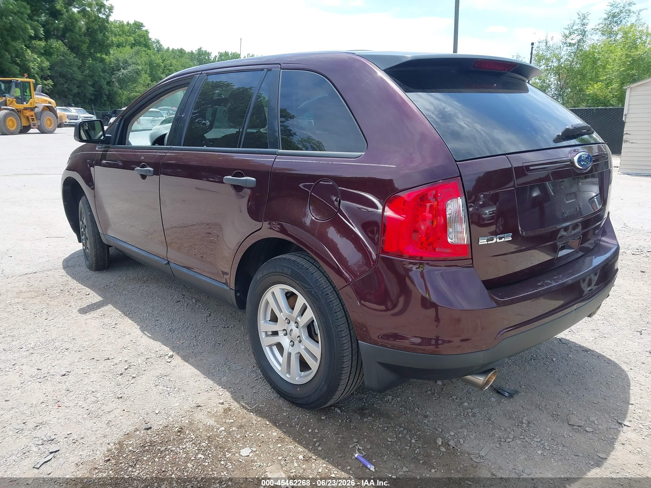 2011 Ford Edge Se Burgundy vin: 2FMDK3GC3BBA71879