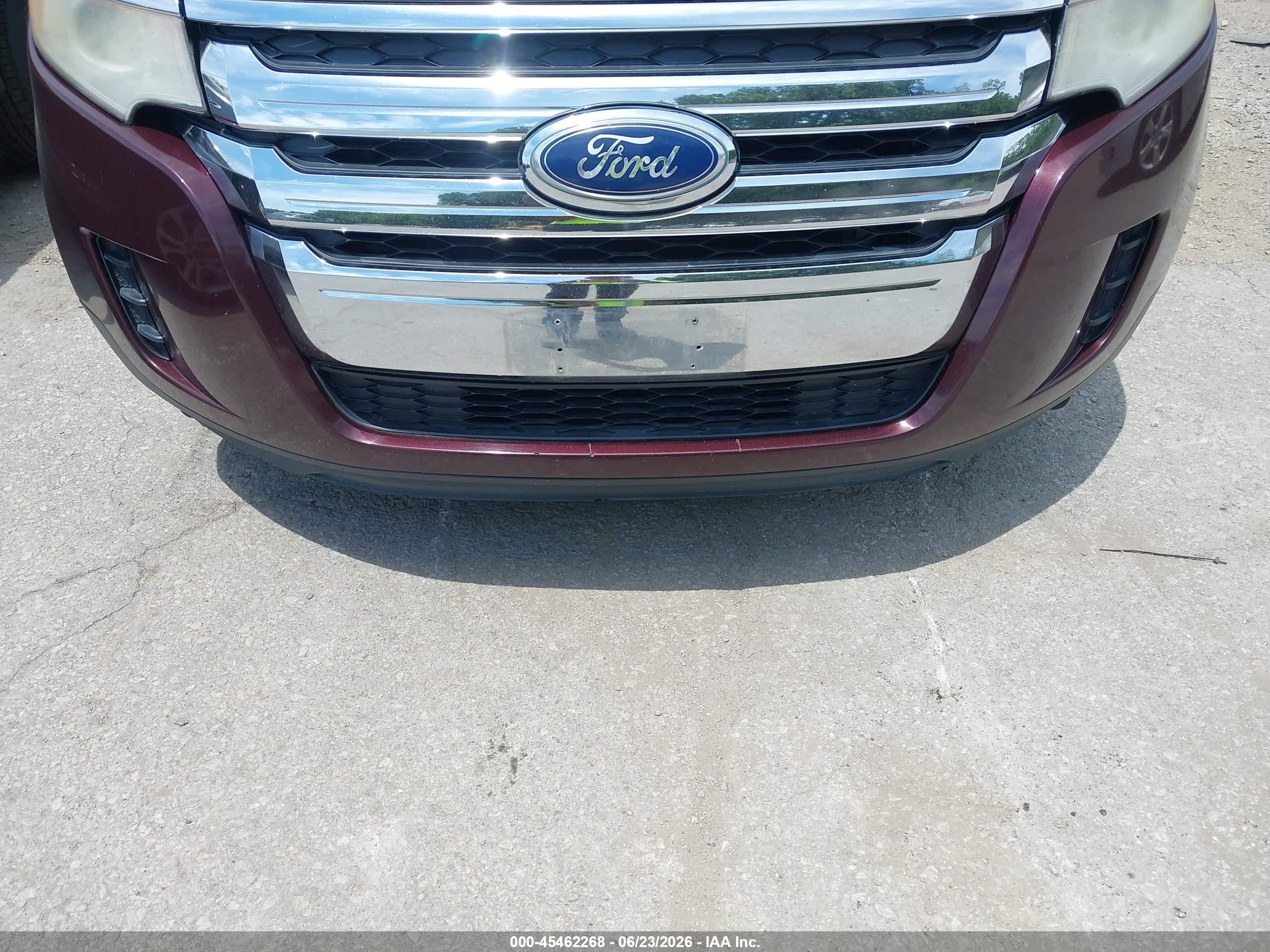 2011 Ford Edge Se Burgundy vin: 2FMDK3GC3BBA71879