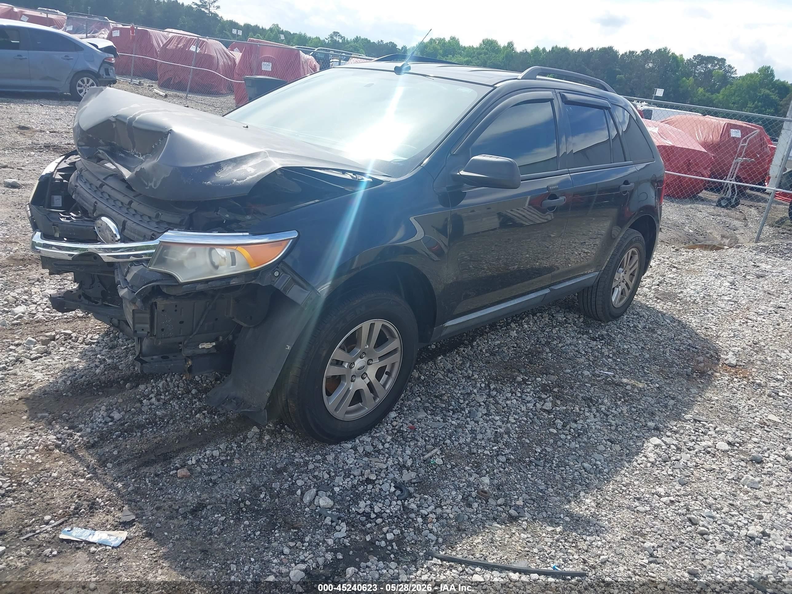 2011 Ford Edge Se Black vin: 2FMDK3GC3BBB05898