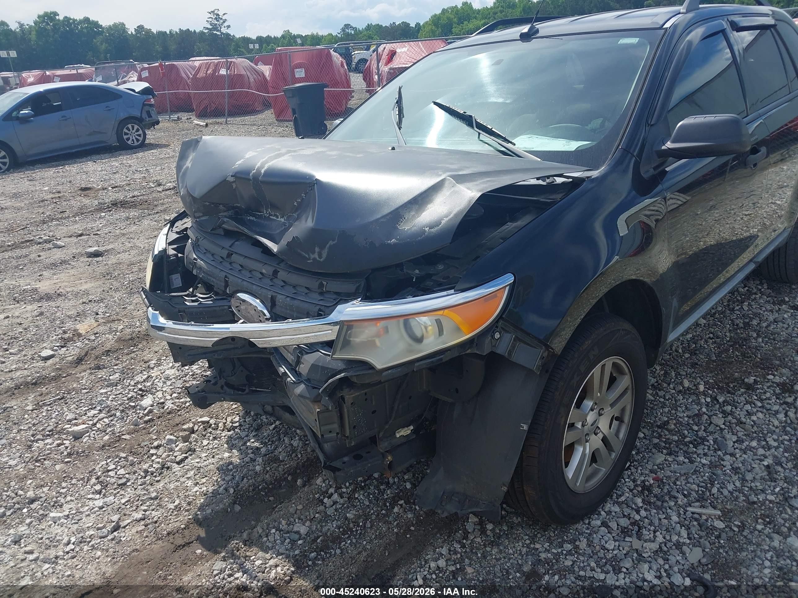 2011 Ford Edge Se Black vin: 2FMDK3GC3BBB05898