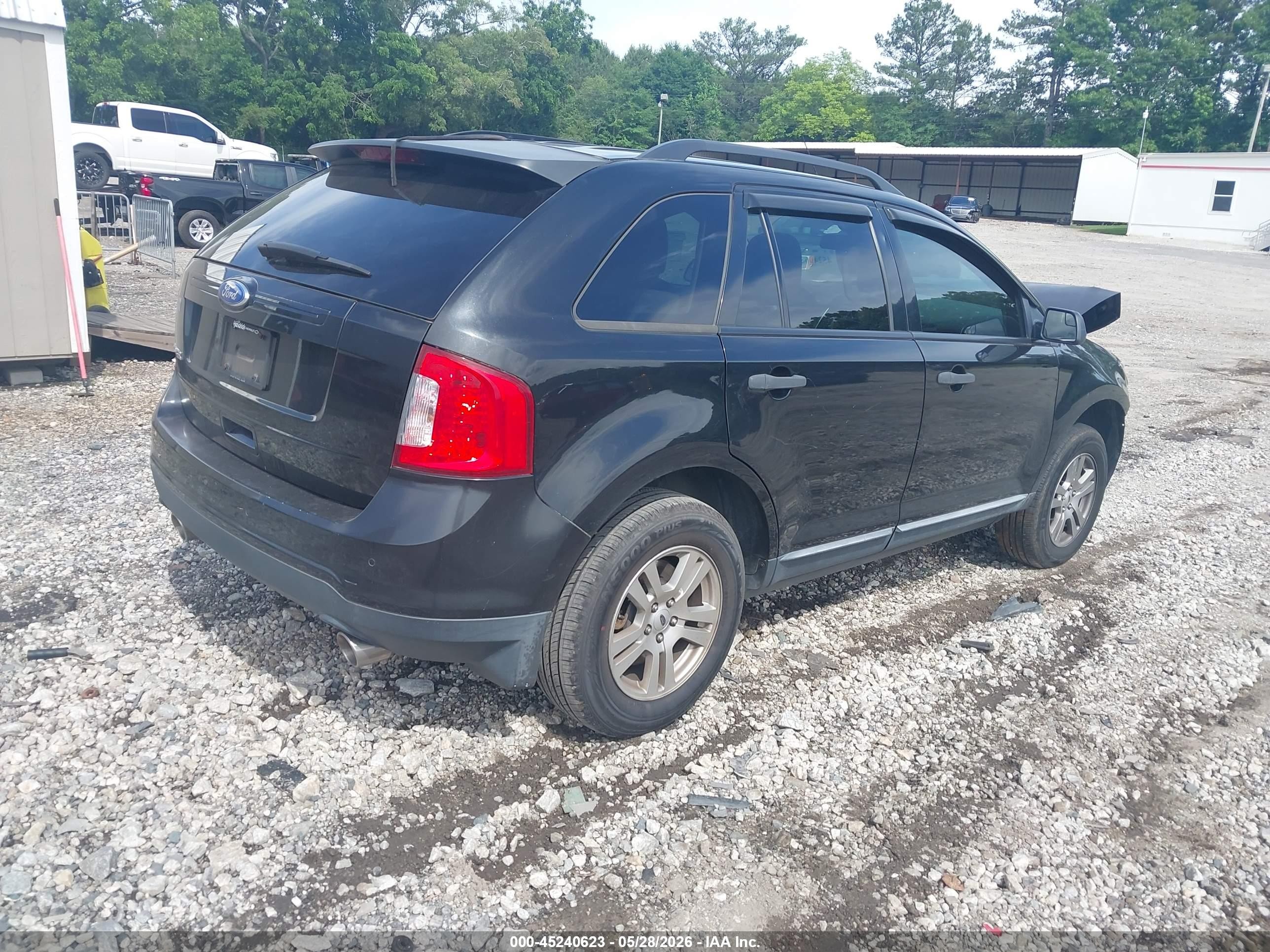 2011 Ford Edge Se Black vin: 2FMDK3GC3BBB05898