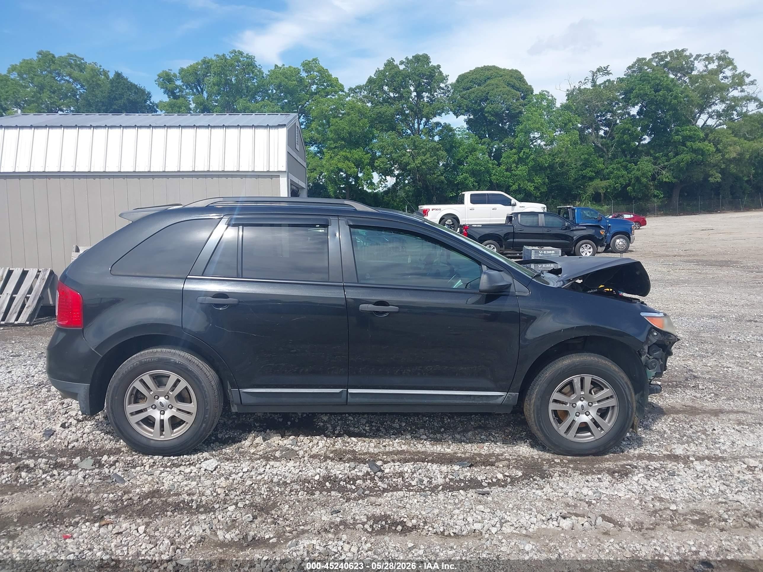 2011 Ford Edge Se Black vin: 2FMDK3GC3BBB05898