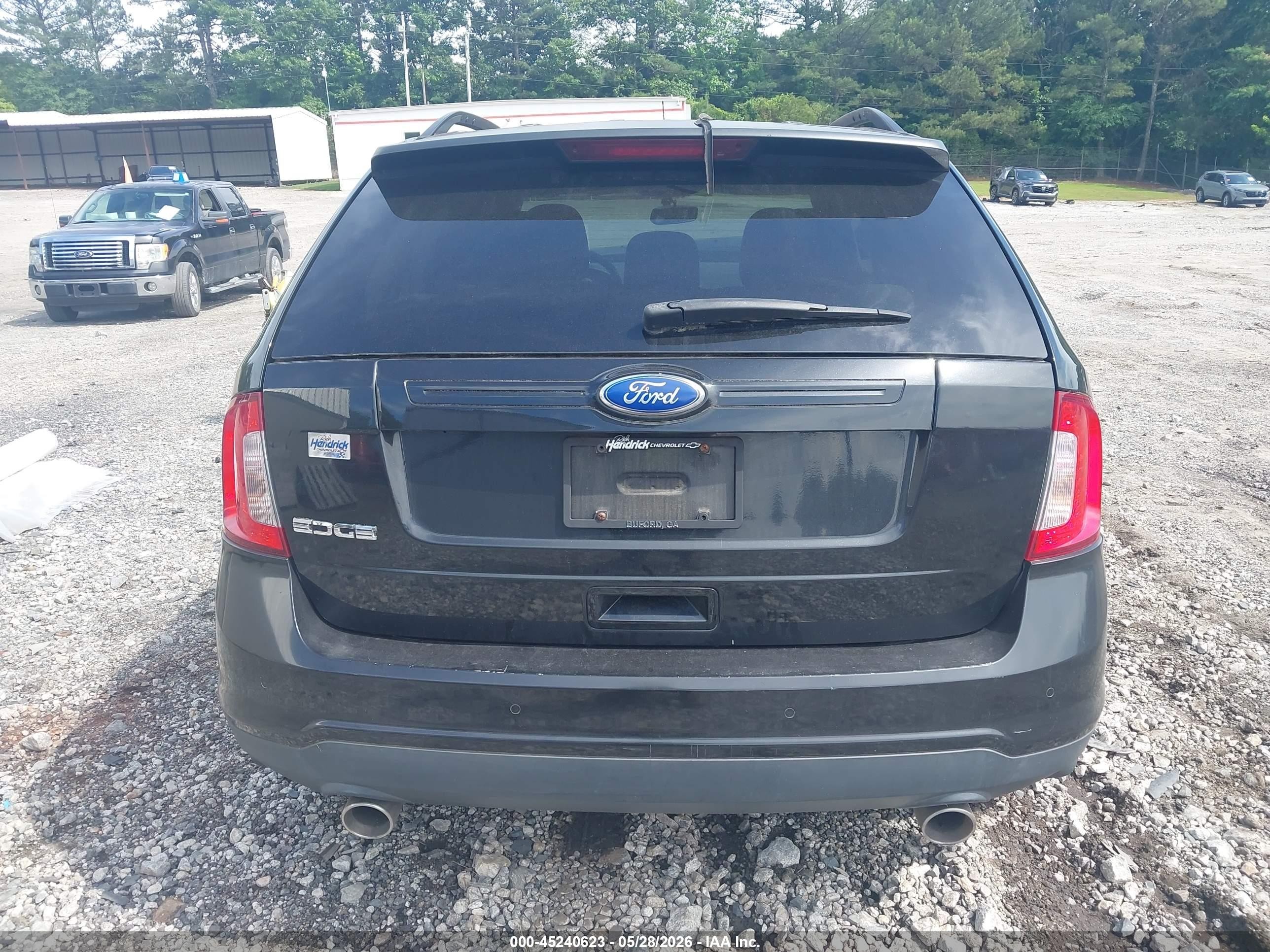 2011 Ford Edge Se Black vin: 2FMDK3GC3BBB05898