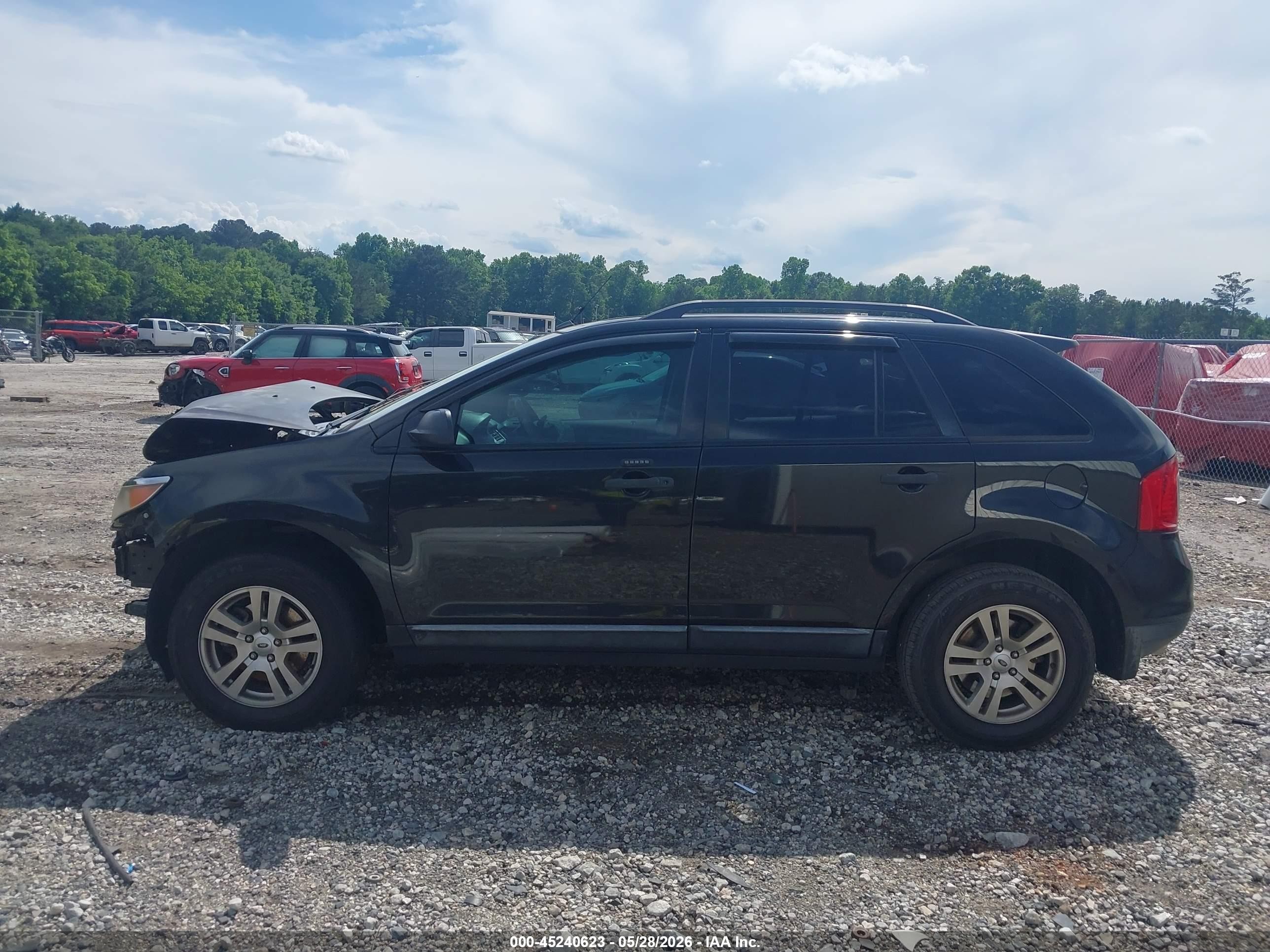 2011 Ford Edge Se Black vin: 2FMDK3GC3BBB05898