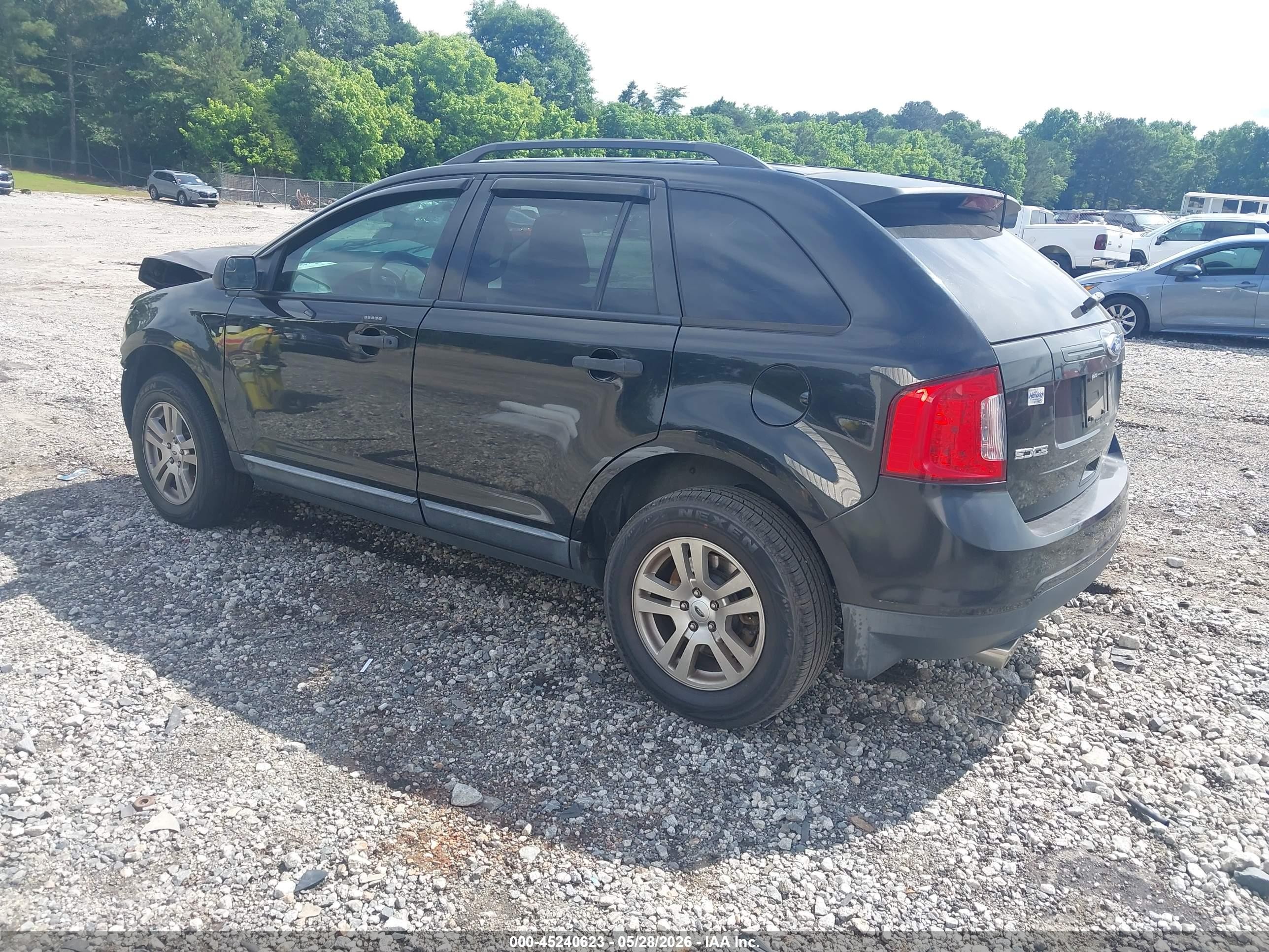 2011 Ford Edge Se Black vin: 2FMDK3GC3BBB05898