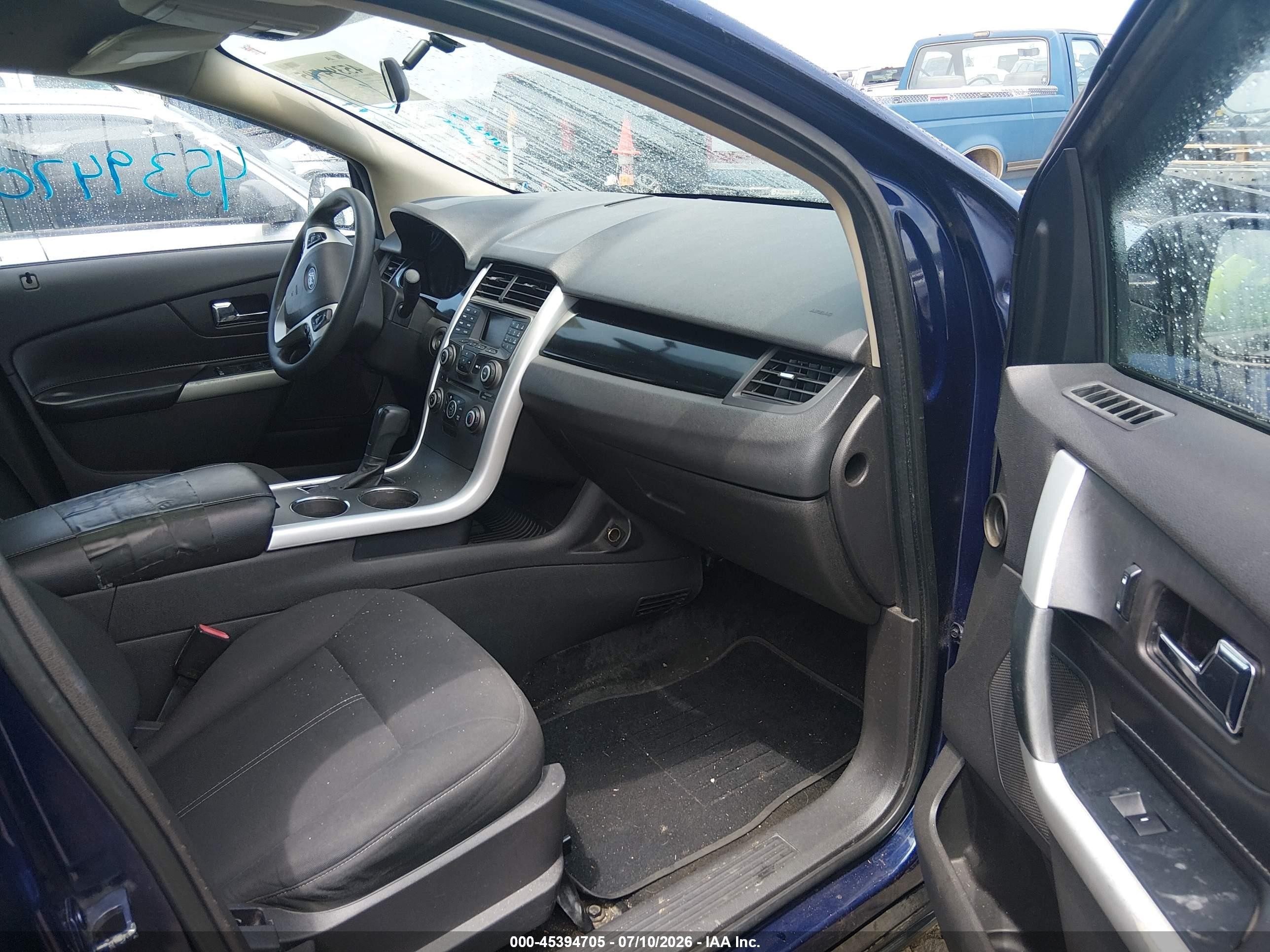 2011 Ford Edge Se Blue vin: 2FMDK3GC3BBB13841