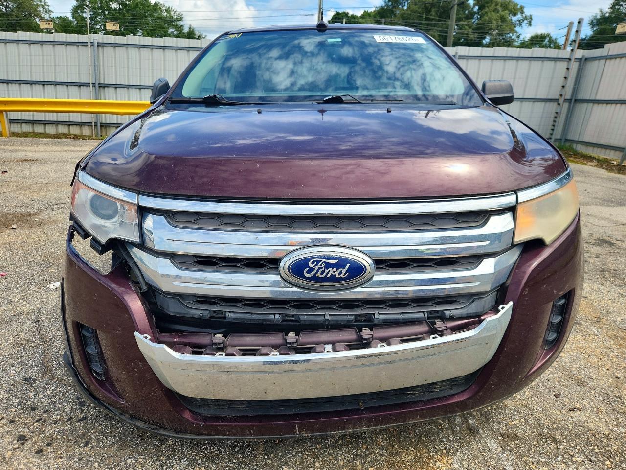 2011 Ford Edge Se Burgundy vin: 2FMDK3GC3BBB34432