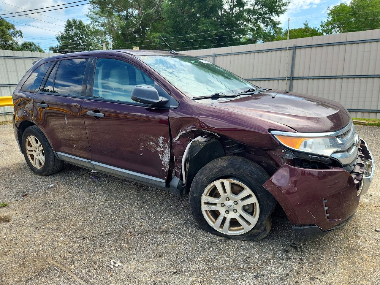 2011 Ford Edge Se Burgundy vin: 2FMDK3GC3BBB34432