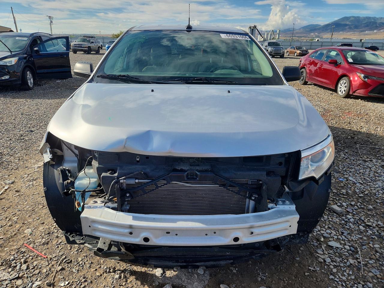 2011 Ford Edge Se Silver vin: 2FMDK3GC3BBB51652