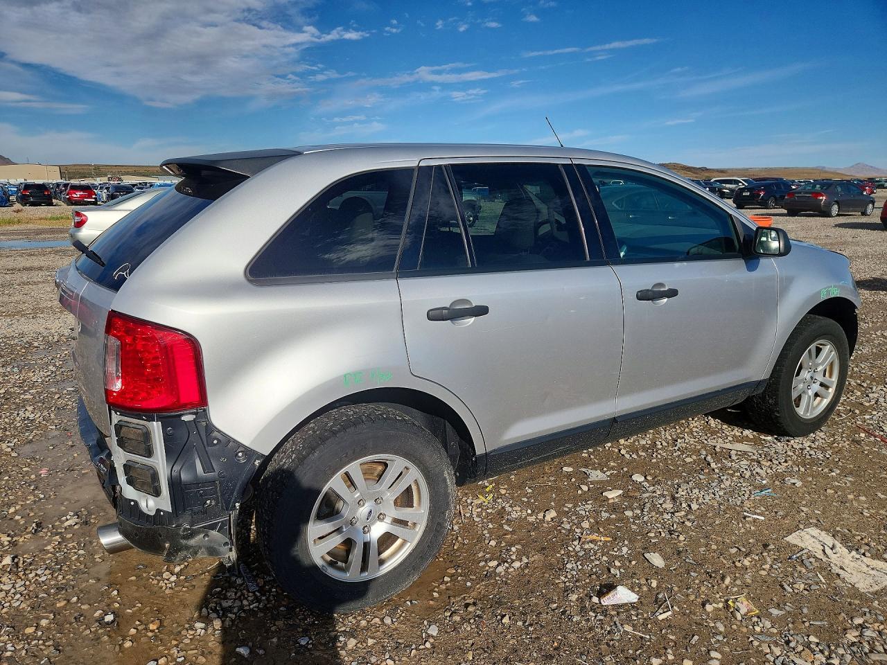 2011 Ford Edge Se Silver vin: 2FMDK3GC3BBB51652