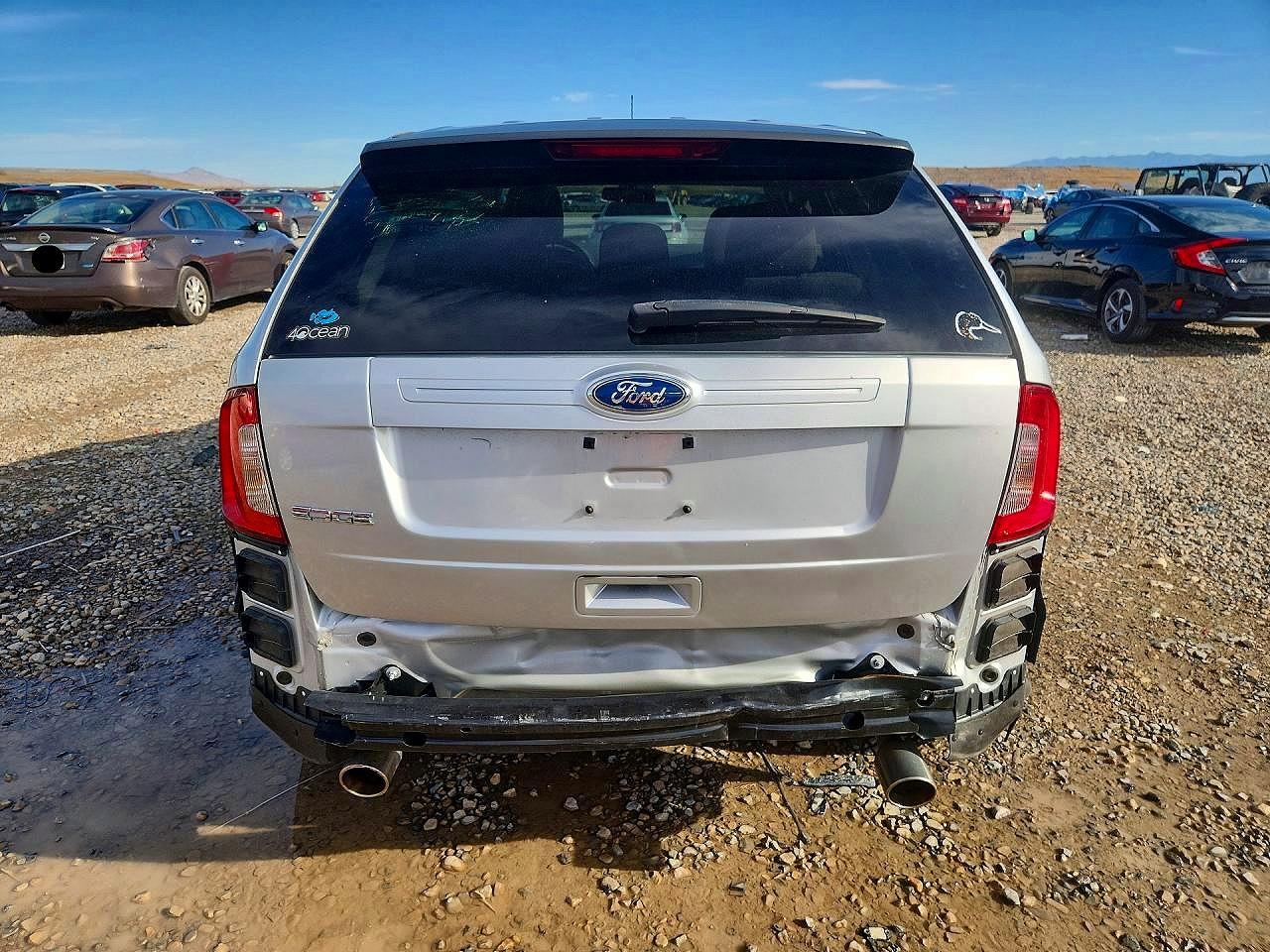 2011 Ford Edge Se Silver vin: 2FMDK3GC3BBB51652