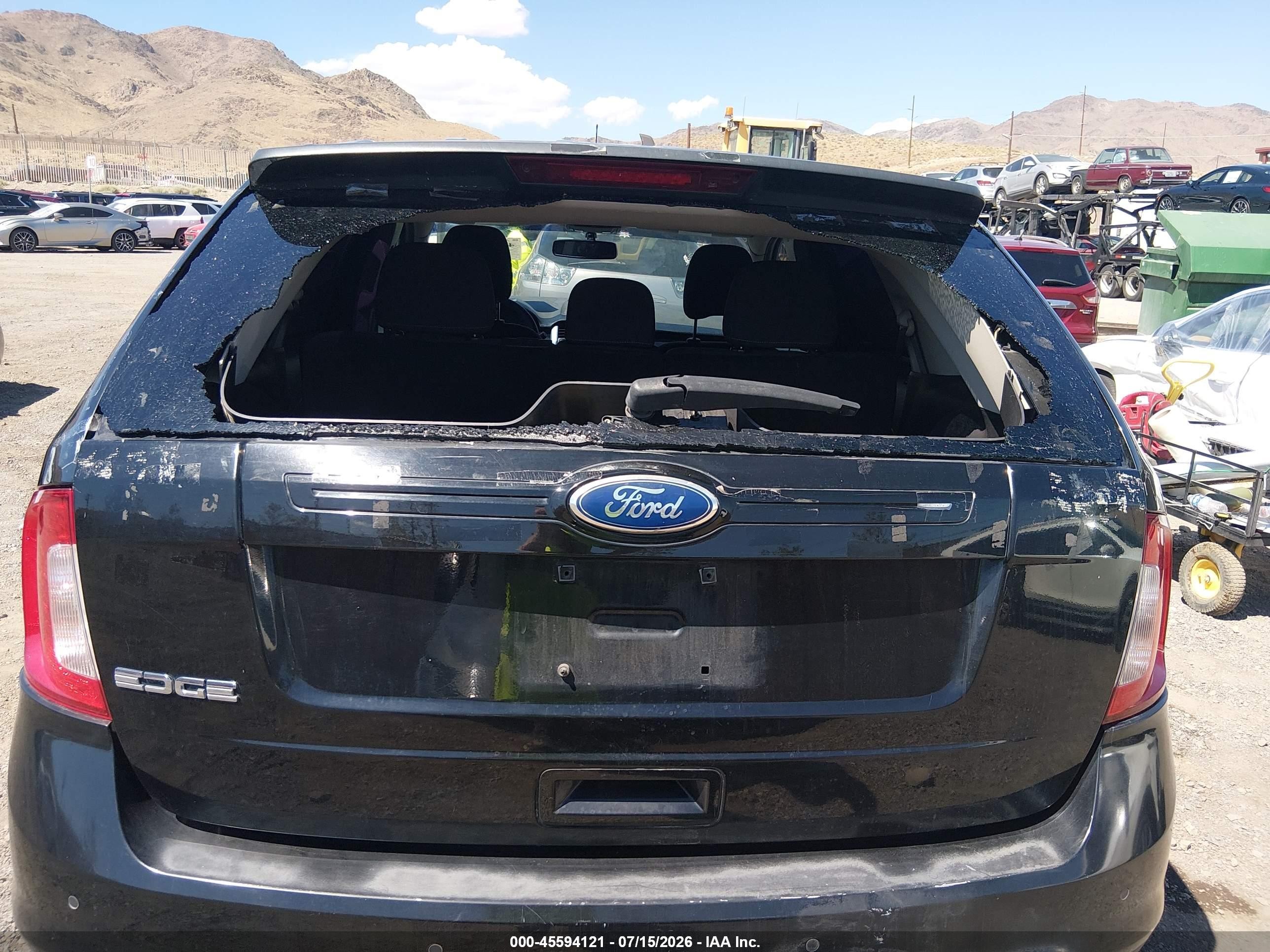 2011 Ford Edge Se Black vin: 2FMDK3GC3BBB61551
