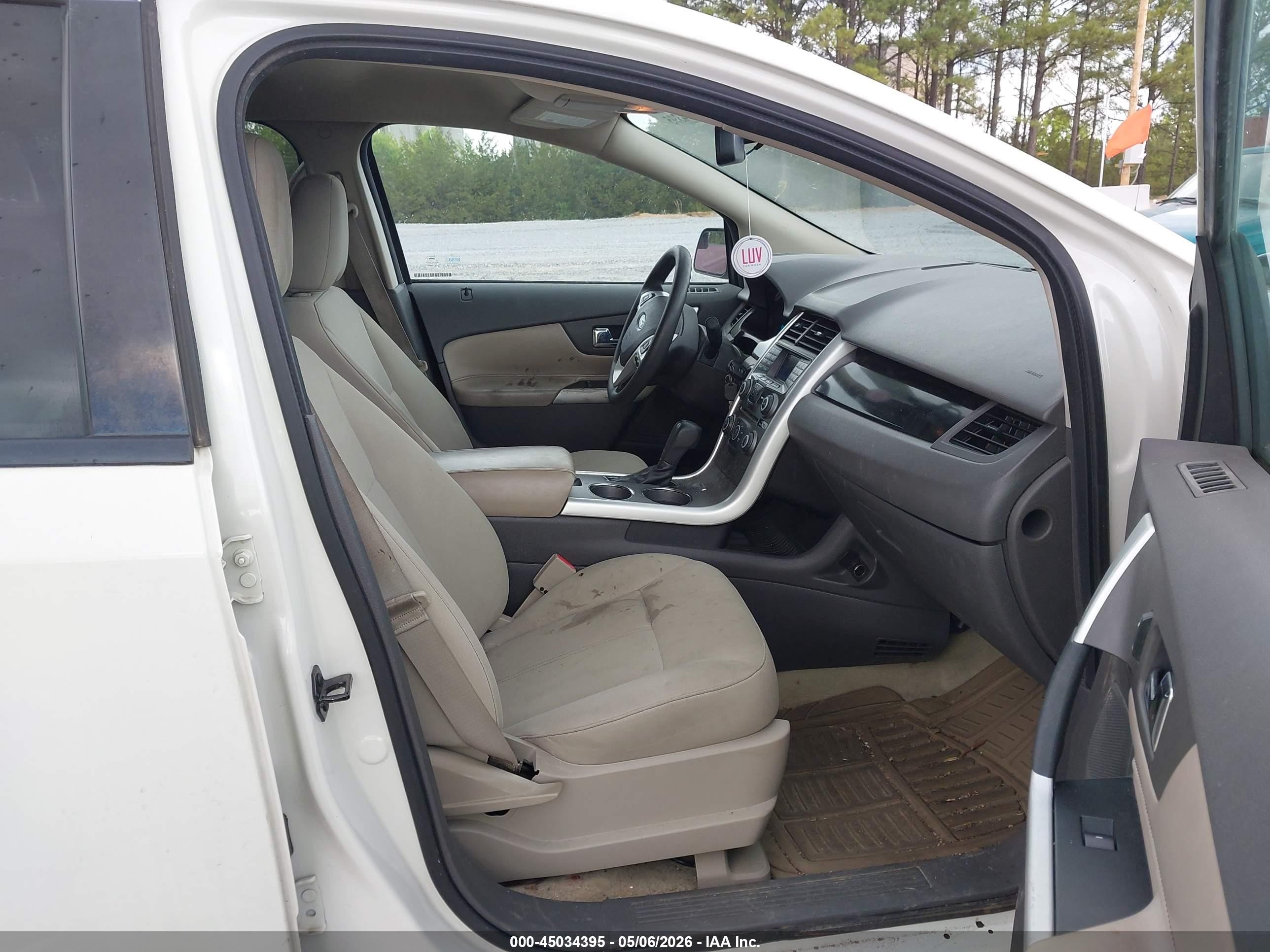 2012 Ford Edge Se Белый vin: 2FMDK3GC3CBA11344
