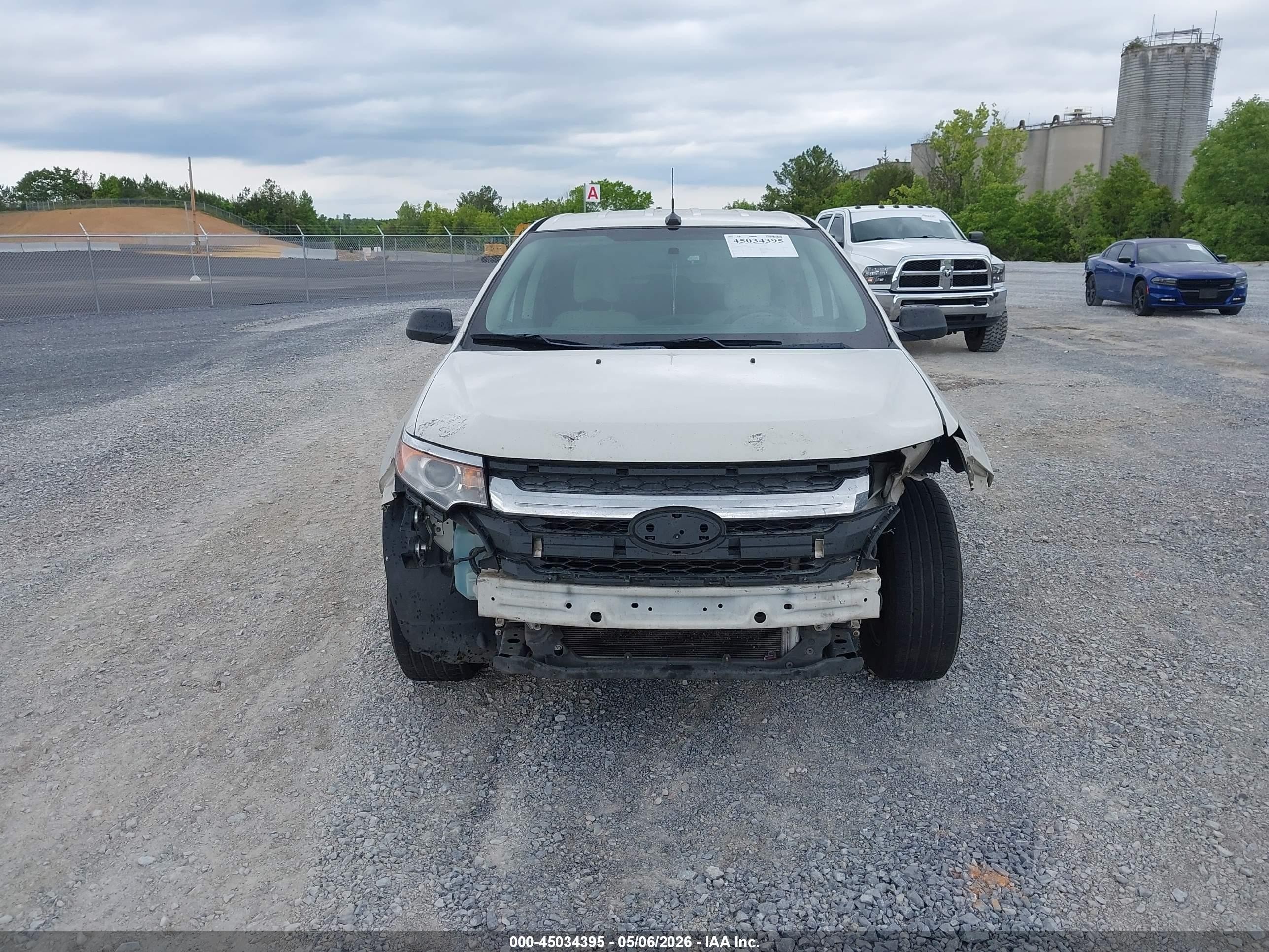 2012 Ford Edge Se Белый vin: 2FMDK3GC3CBA11344
