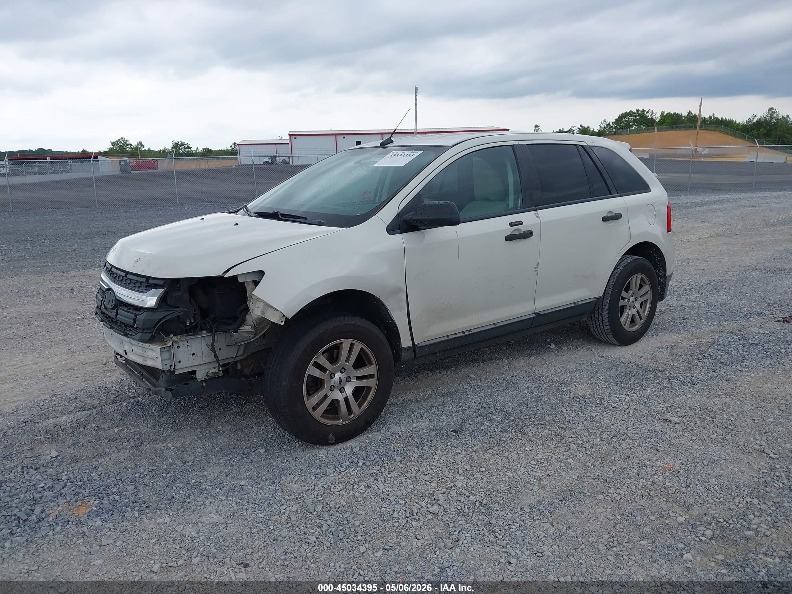 2012 Ford Edge Se Белый vin: 2FMDK3GC3CBA11344