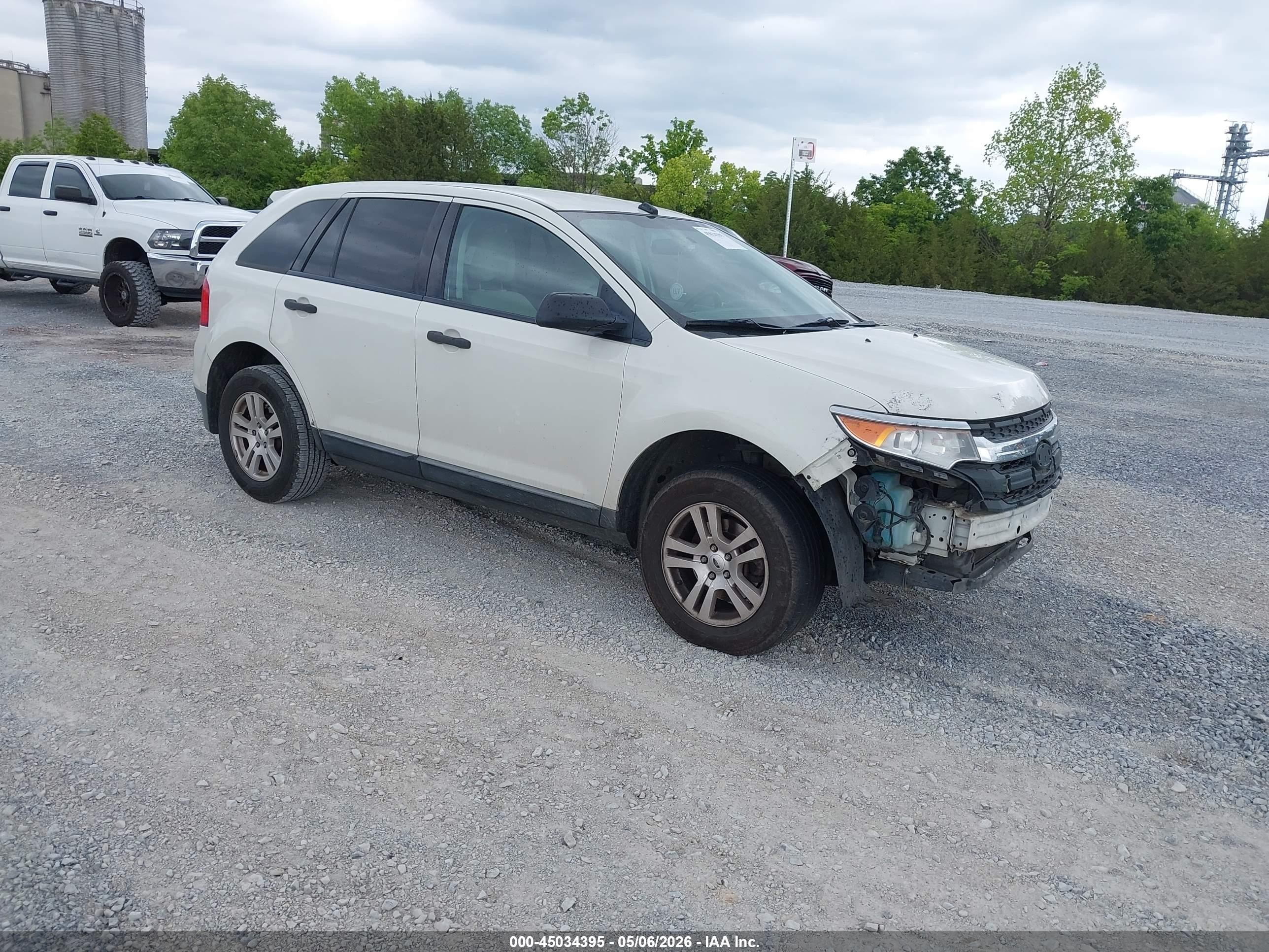 2012 Ford Edge Se Белый vin: 2FMDK3GC3CBA11344