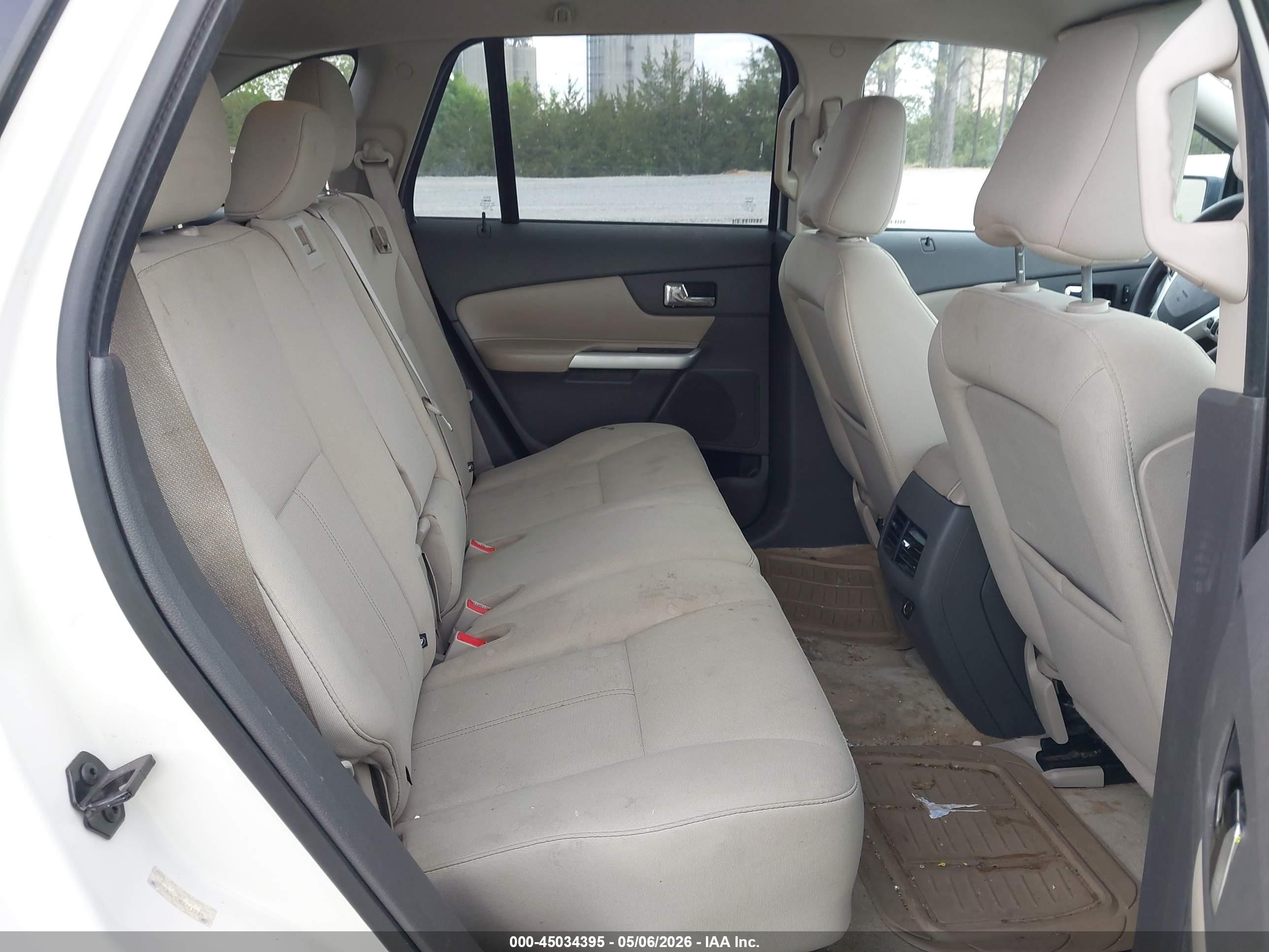 2012 Ford Edge Se Белый vin: 2FMDK3GC3CBA11344
