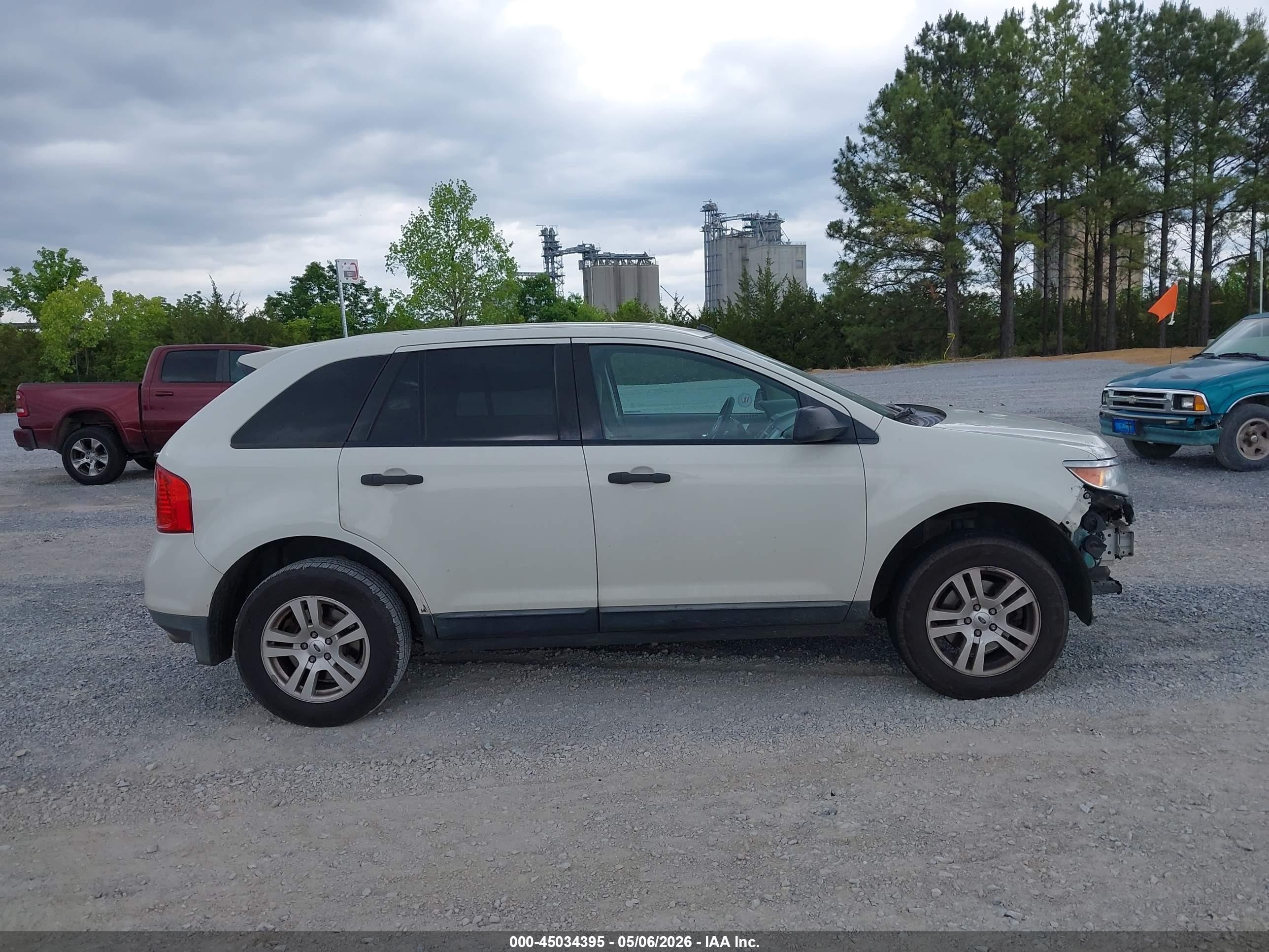 2012 Ford Edge Se Белый vin: 2FMDK3GC3CBA11344