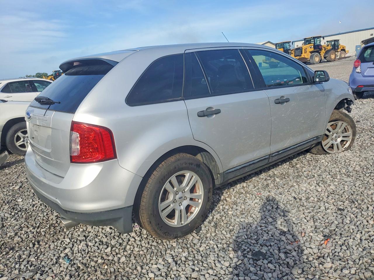2012 Ford Edge Se Silver vin: 2FMDK3GC3CBA71835