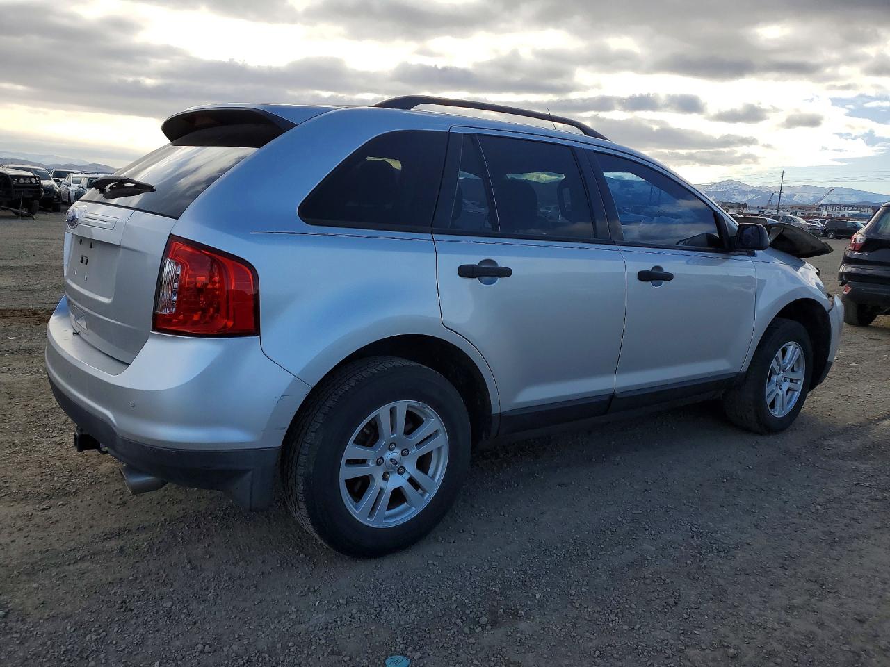 2012 Ford Edge Se Silver vin: 2FMDK3GC3CBA78025