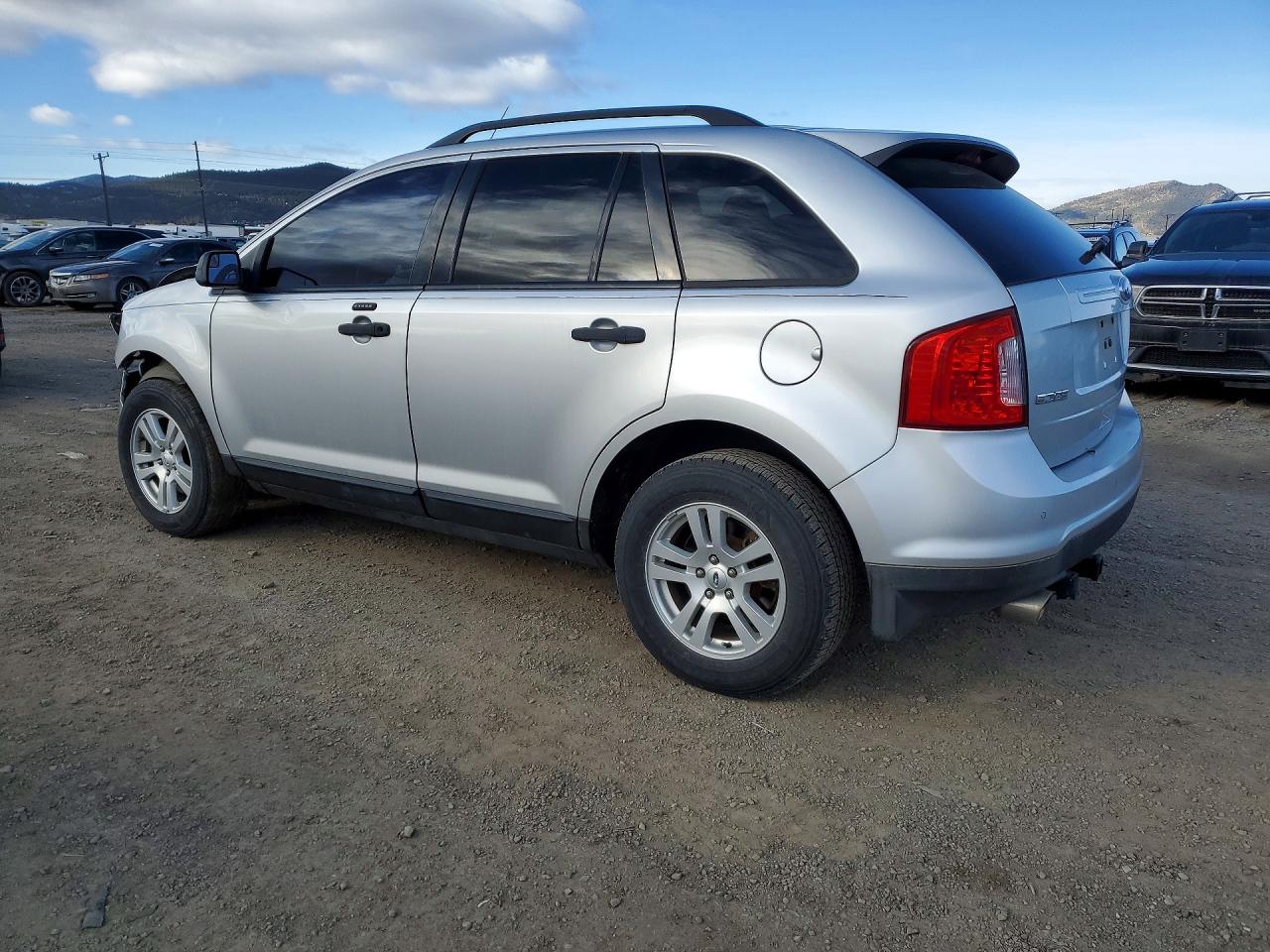 2012 Ford Edge Se Silver vin: 2FMDK3GC3CBA78025