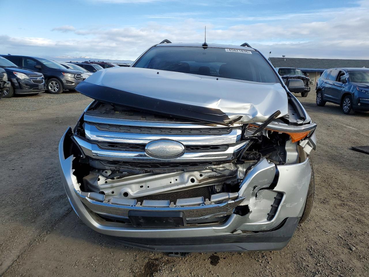 2012 Ford Edge Se Silver vin: 2FMDK3GC3CBA78025