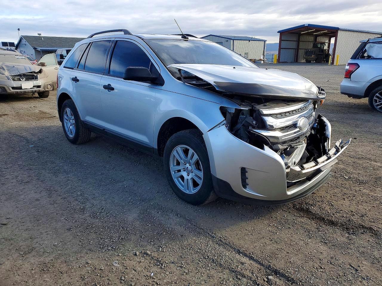 2012 Ford Edge Se Silver vin: 2FMDK3GC3CBA78025