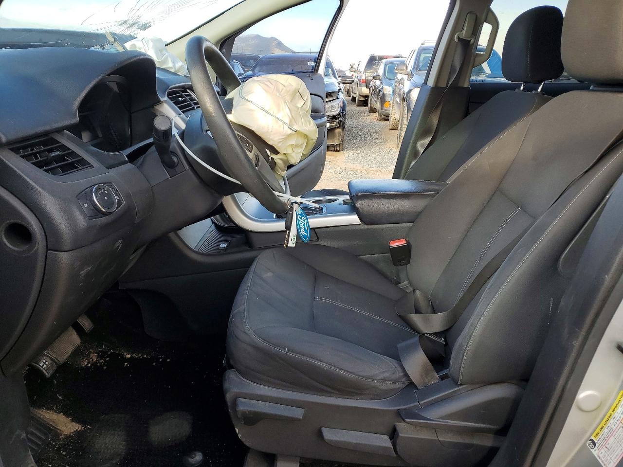 2012 Ford Edge Se Silver vin: 2FMDK3GC3CBA78025