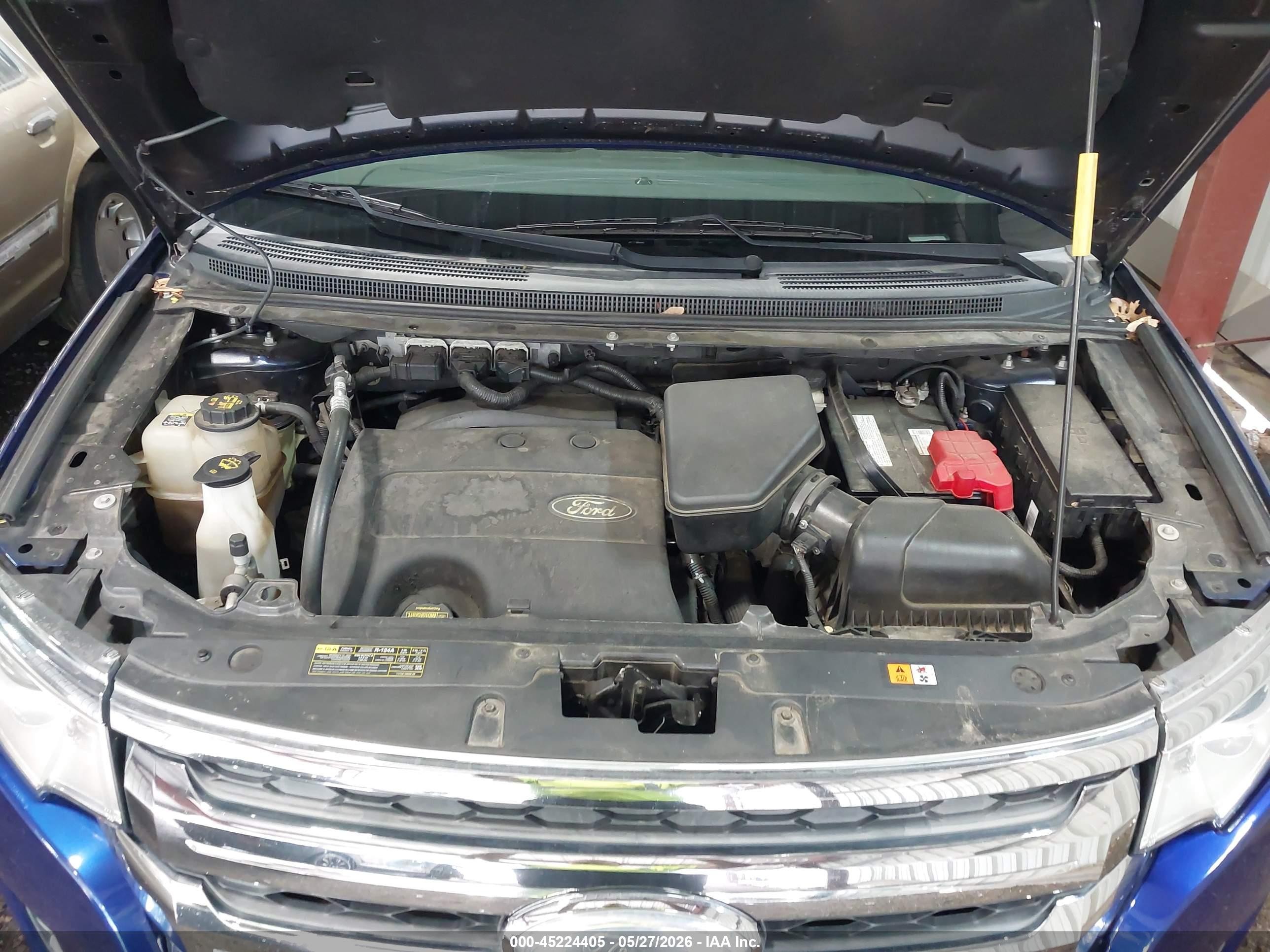 2013 Ford Edge Se Blue vin: 2FMDK3GC3DBA93478