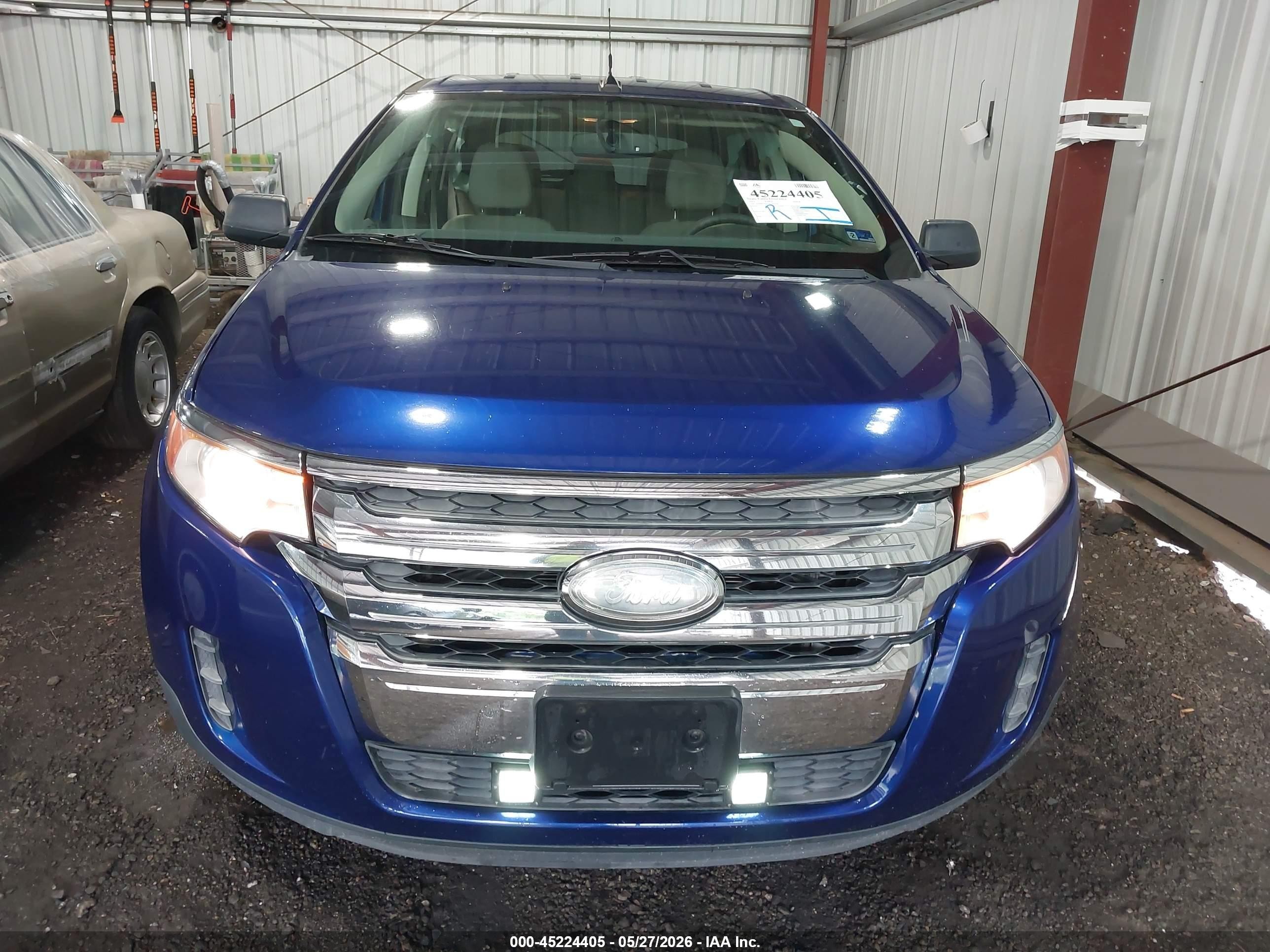 2013 Ford Edge Se Blue vin: 2FMDK3GC3DBA93478