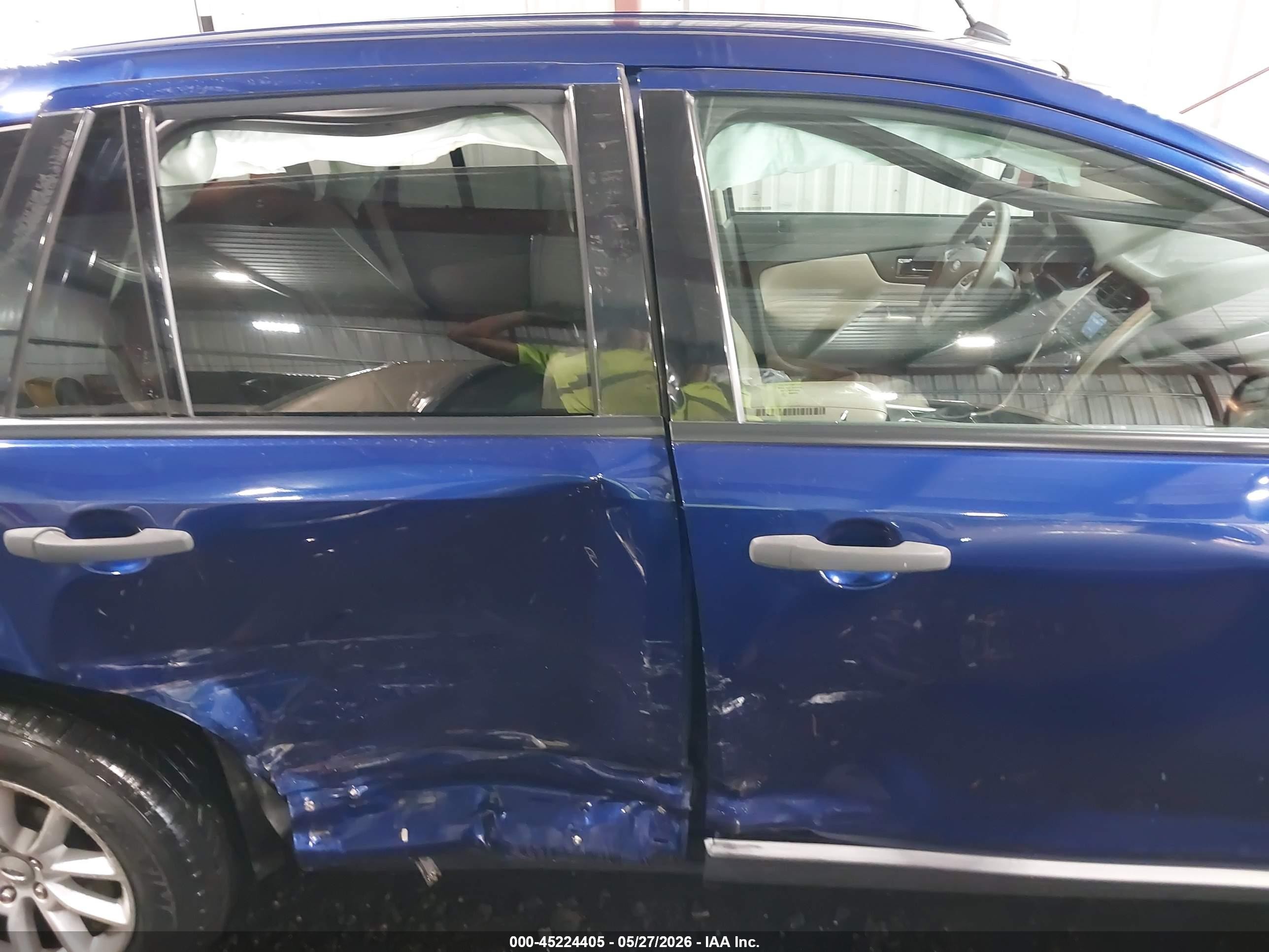 2013 Ford Edge Se Blue vin: 2FMDK3GC3DBA93478