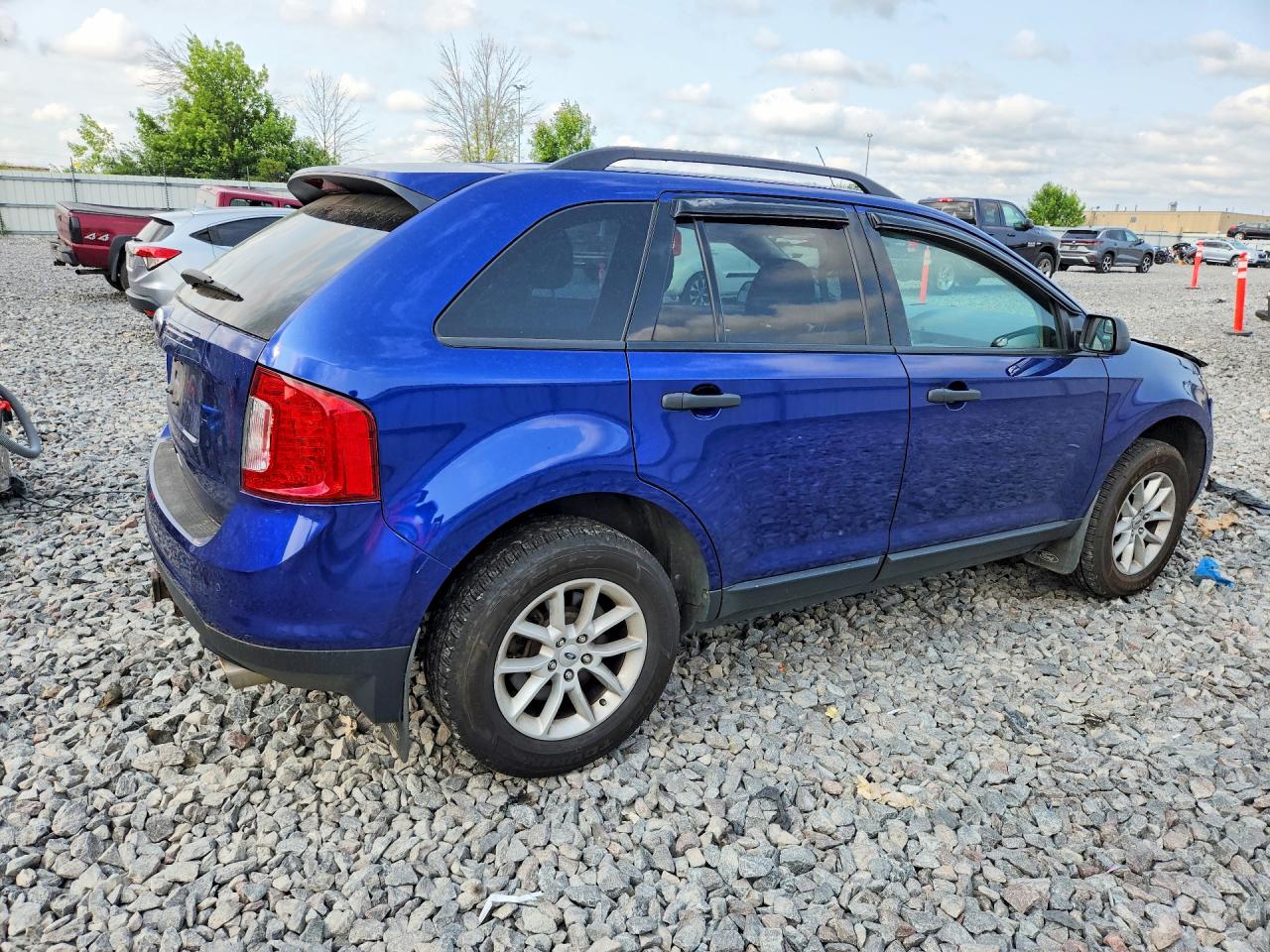 2013 Ford Edge Se Blue vin: 2FMDK3GC3DBA94291