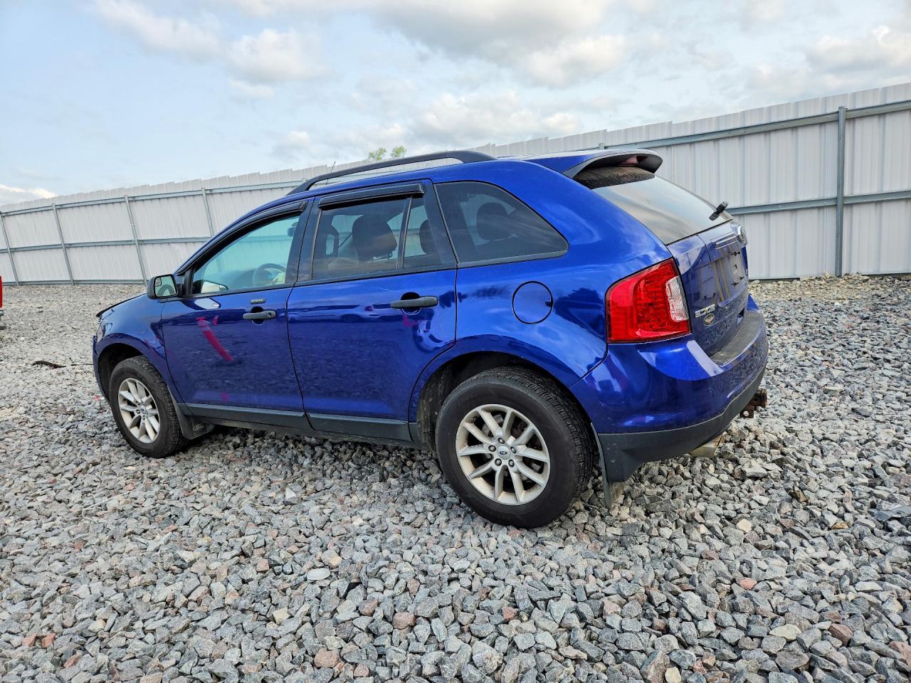 2013 Ford Edge Se Blue vin: 2FMDK3GC3DBA94291