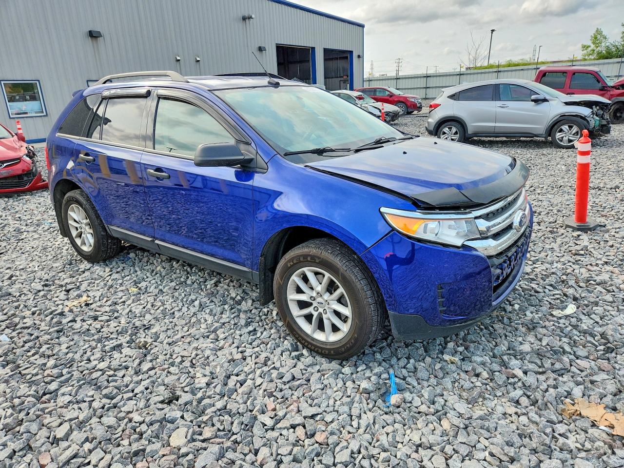 2013 Ford Edge Se Blue vin: 2FMDK3GC3DBA94291