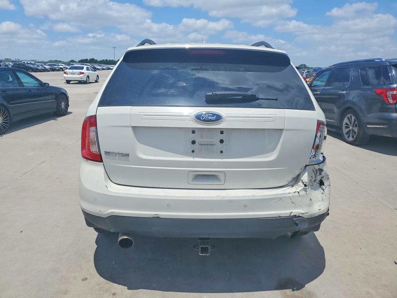 2013 Ford Edge Se White vin: 2FMDK3GC3DBB04172