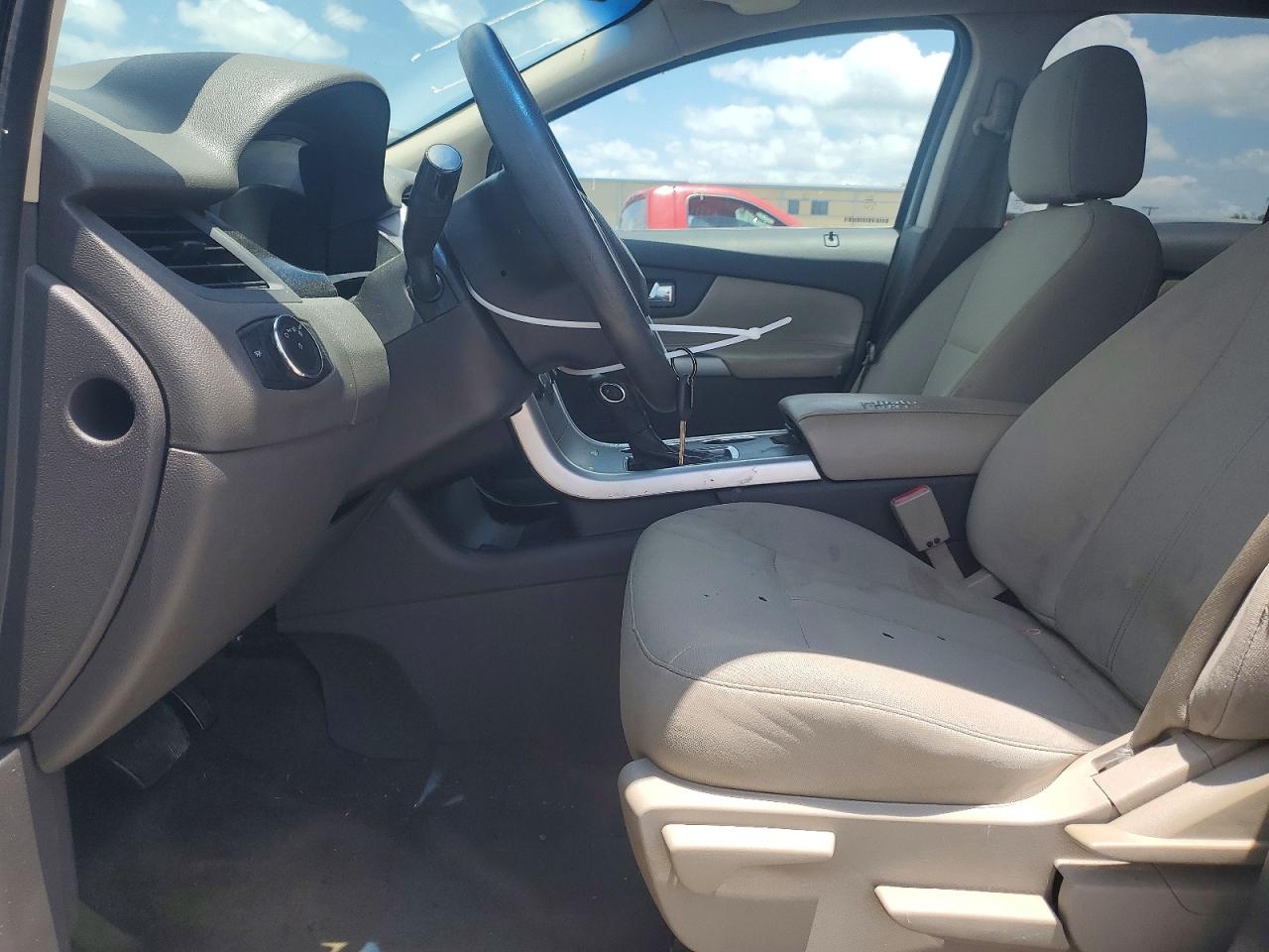 2013 Ford Edge Se White vin: 2FMDK3GC3DBB04172