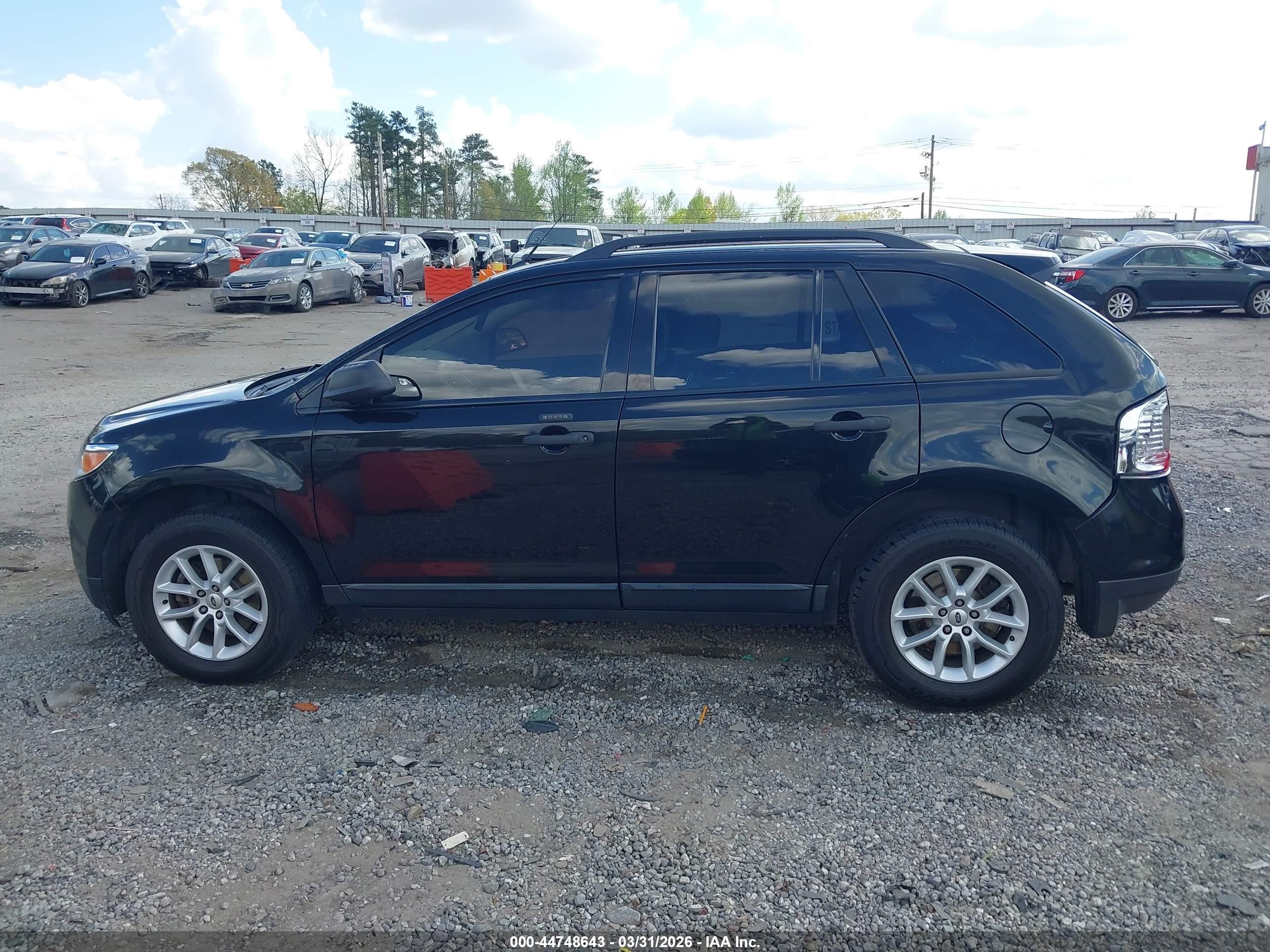 2013 Ford Edge Se Black vin: 2FMDK3GC3DBB34028