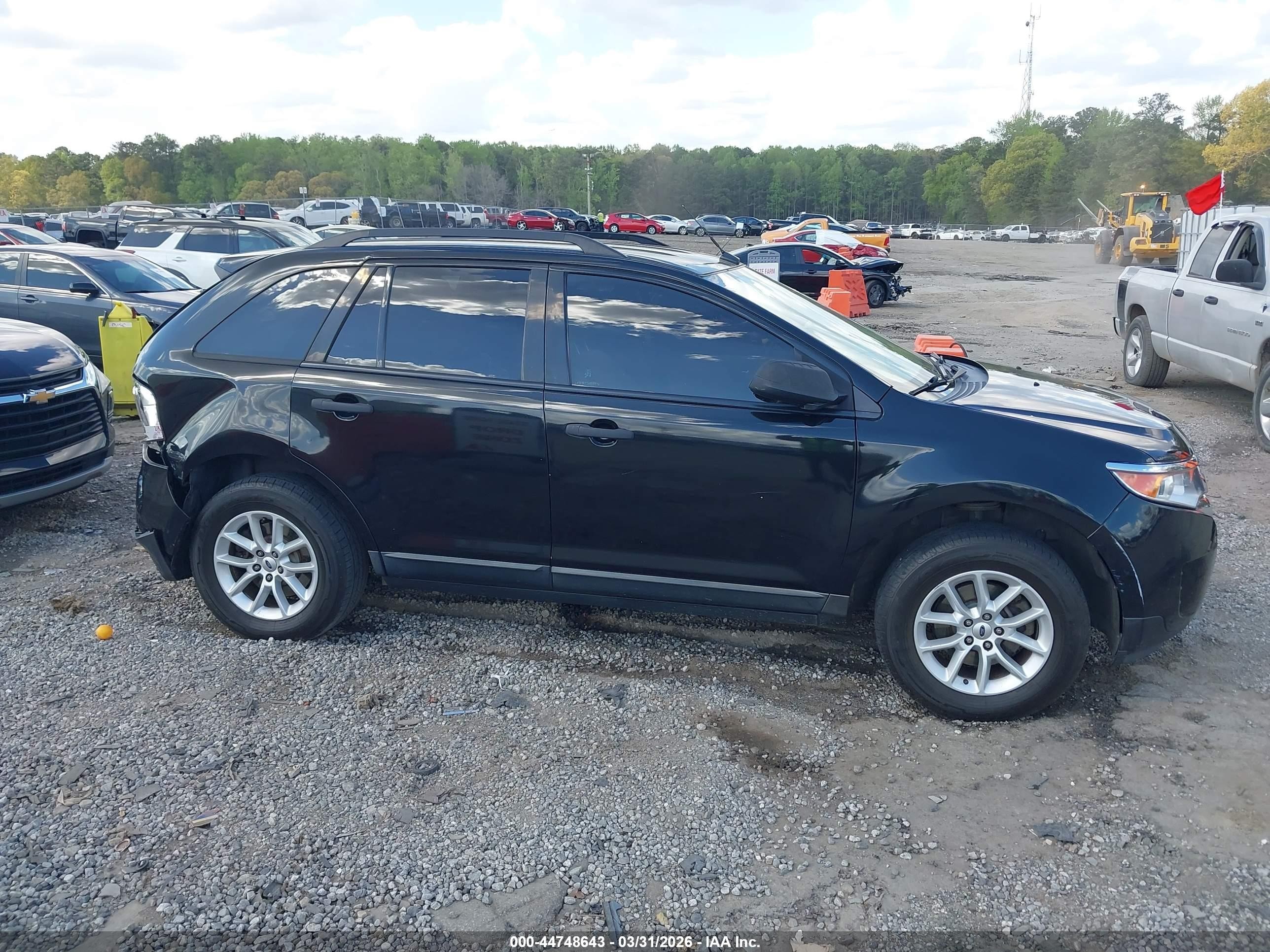 2013 Ford Edge Se Black vin: 2FMDK3GC3DBB34028