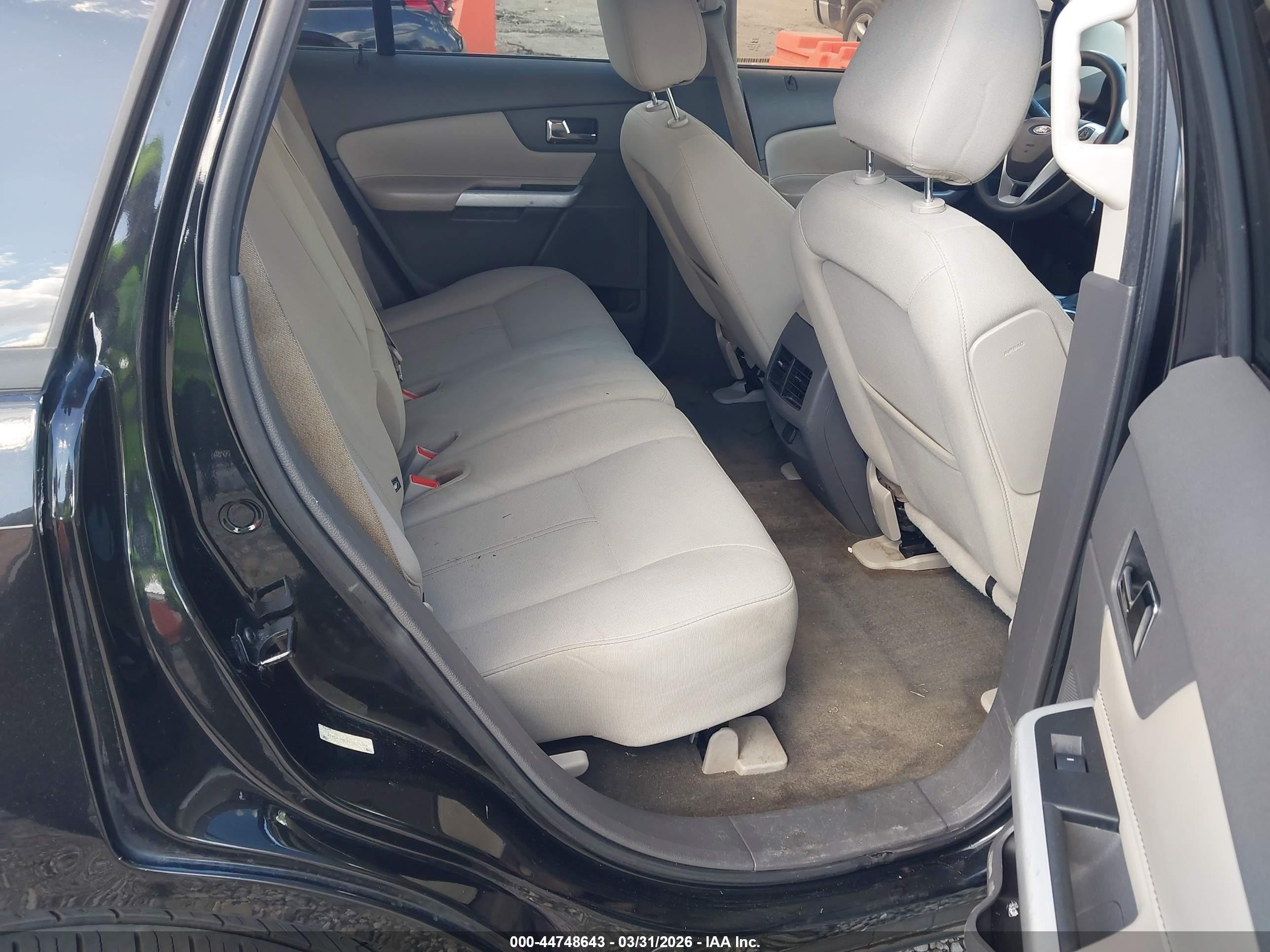 2013 Ford Edge Se Black vin: 2FMDK3GC3DBB34028