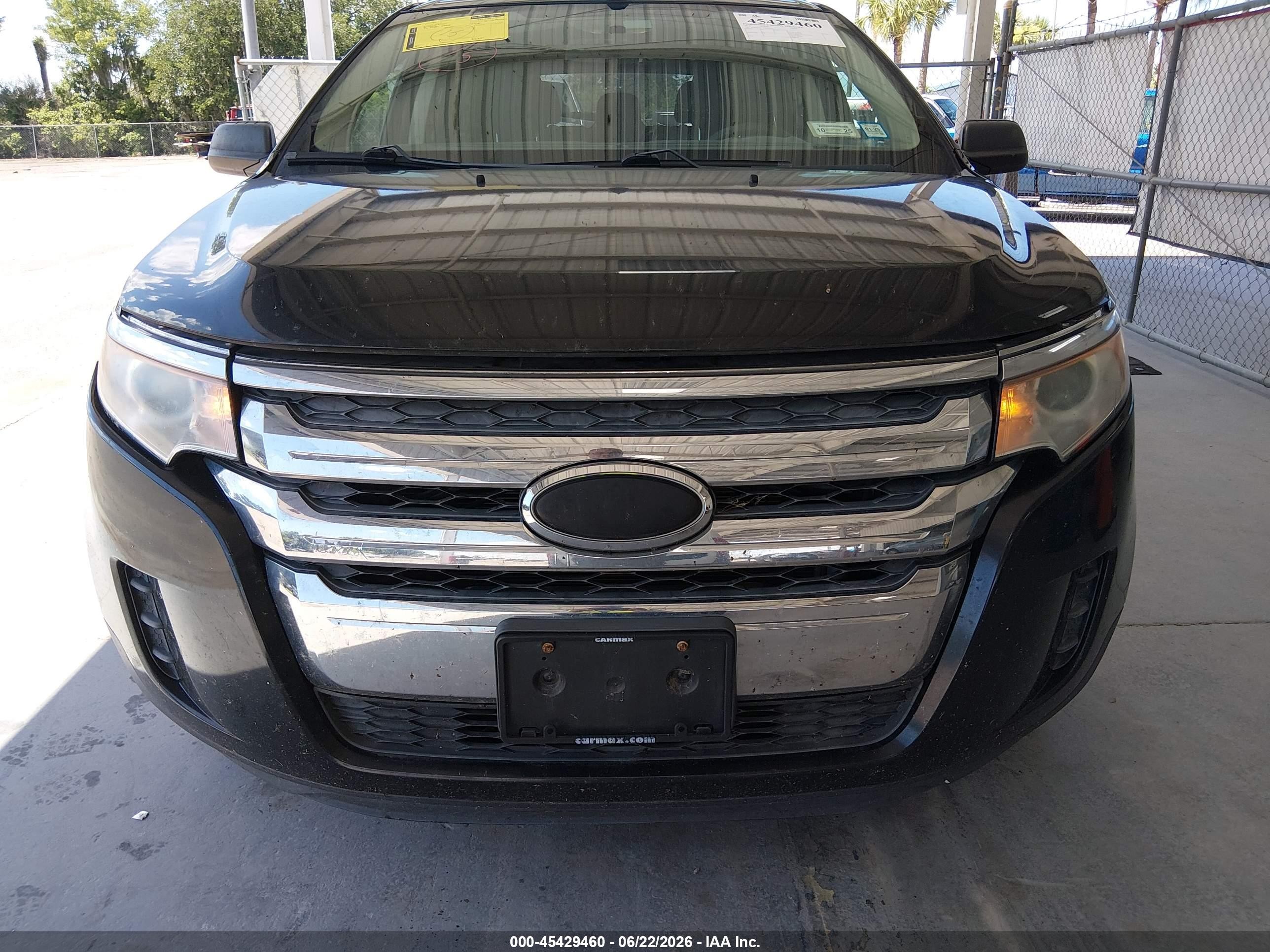 2013 Ford Edge Se Black vin: 2FMDK3GC3DBB56787