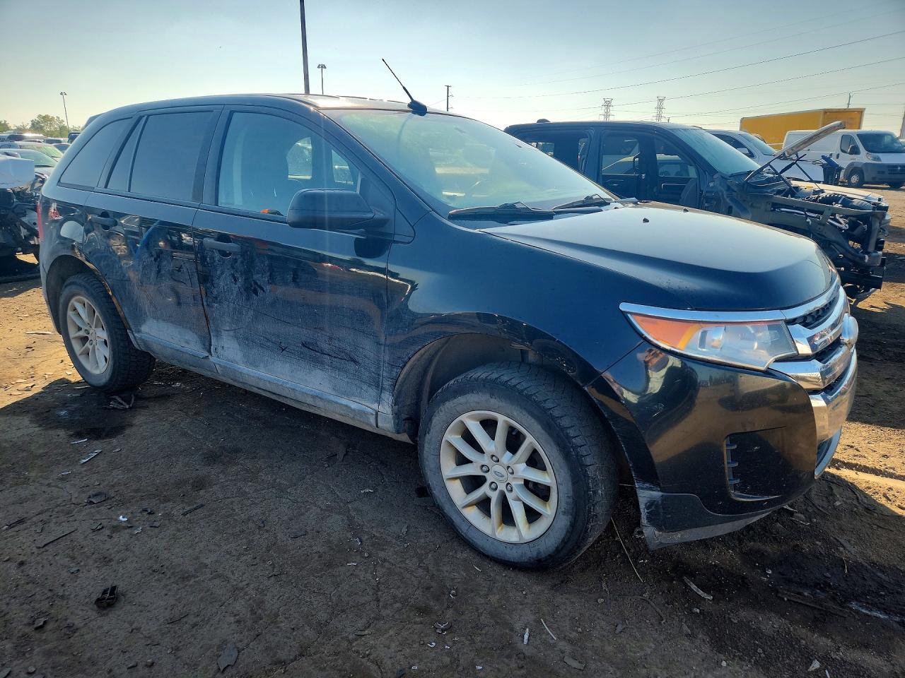 2013 Ford Edge Se Black vin: 2FMDK3GC3DBB79485