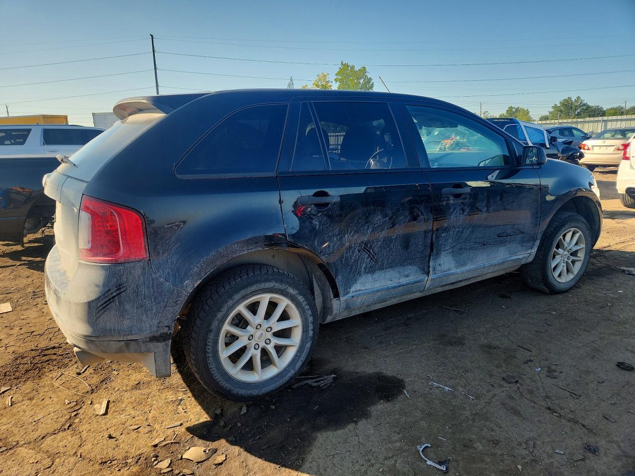 2013 Ford Edge Se Black vin: 2FMDK3GC3DBB79485