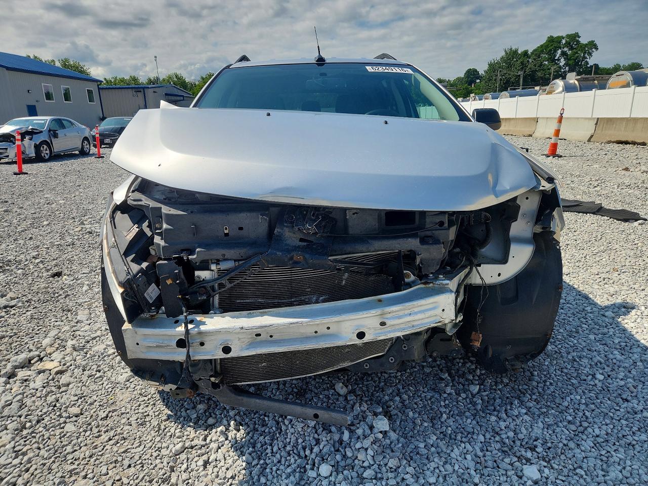 2013 Ford Edge Se Silver vin: 2FMDK3GC3DBB98439