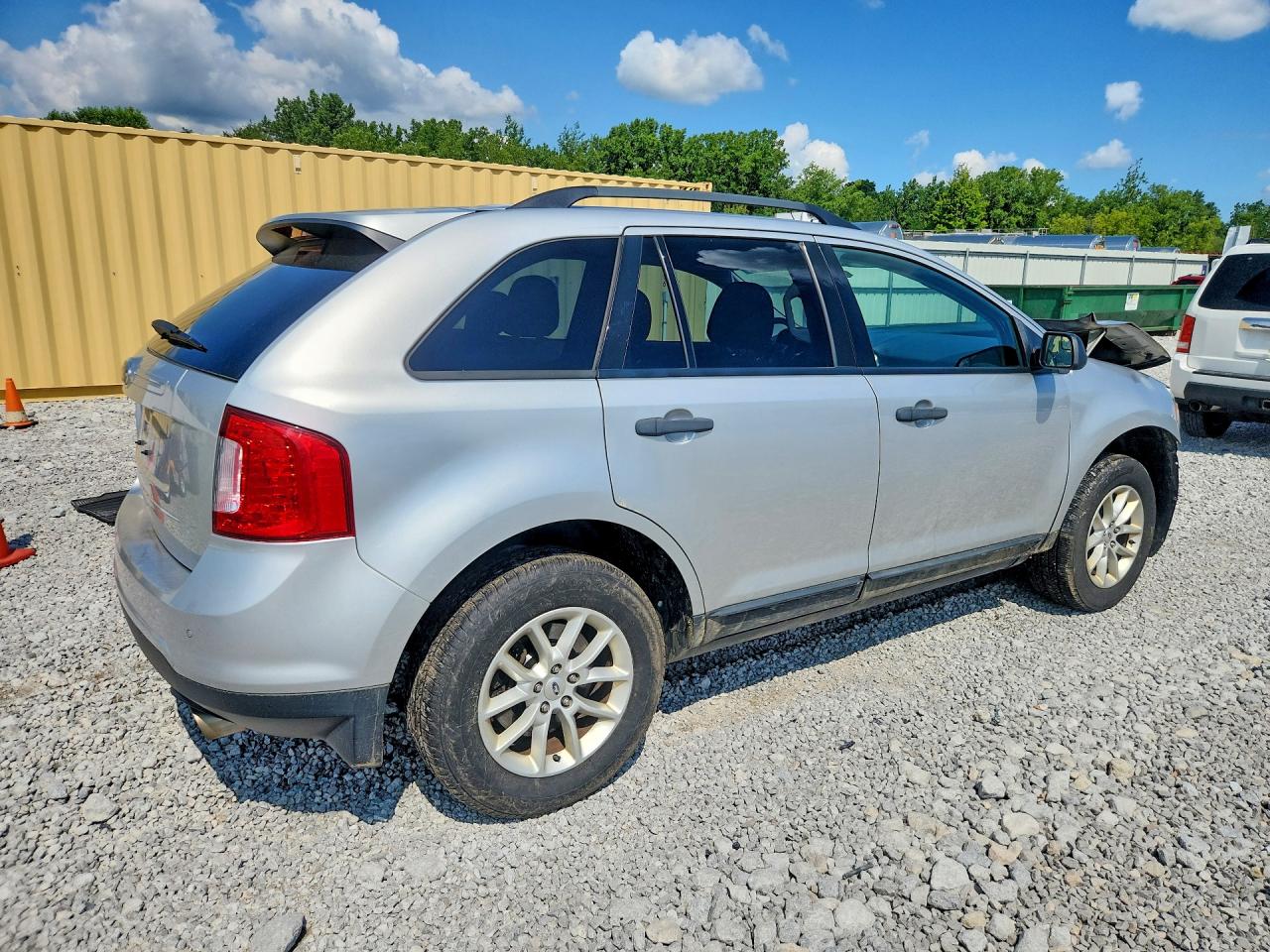 2013 Ford Edge Se Silver vin: 2FMDK3GC3DBB98439