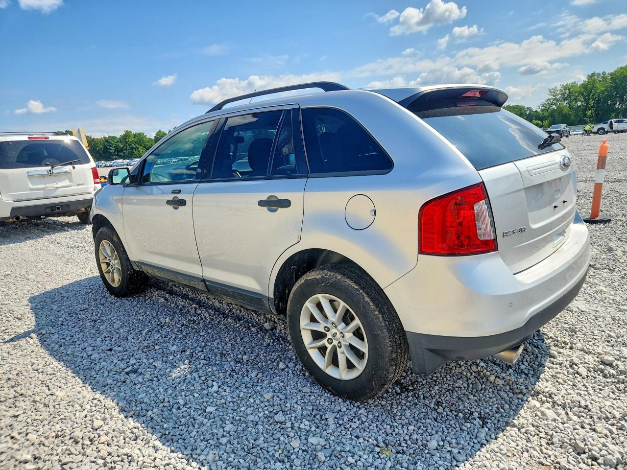 2013 Ford Edge Se Silver vin: 2FMDK3GC3DBB98439