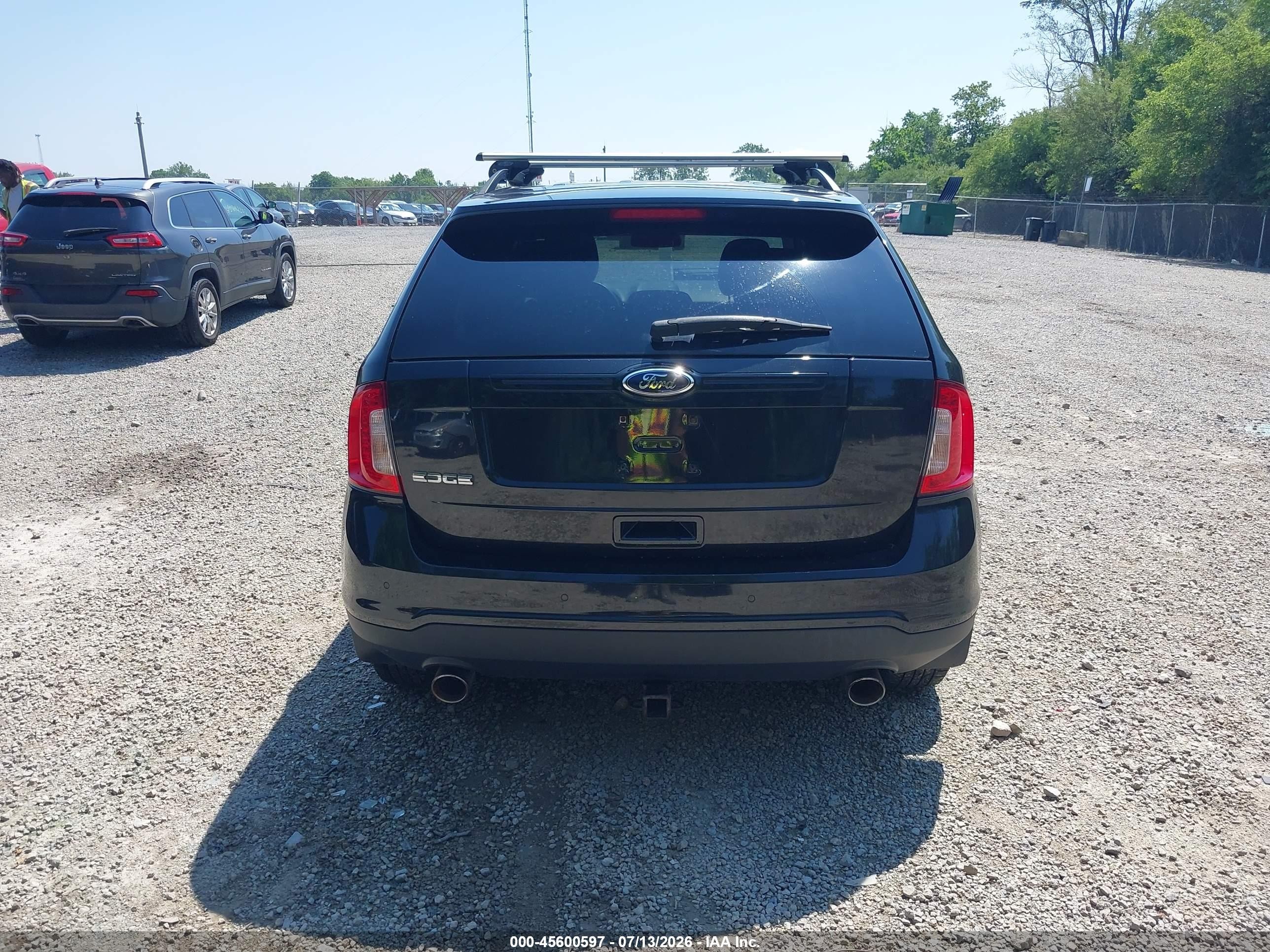 2013 Ford Edge Se Black vin: 2FMDK3GC3DBE17321