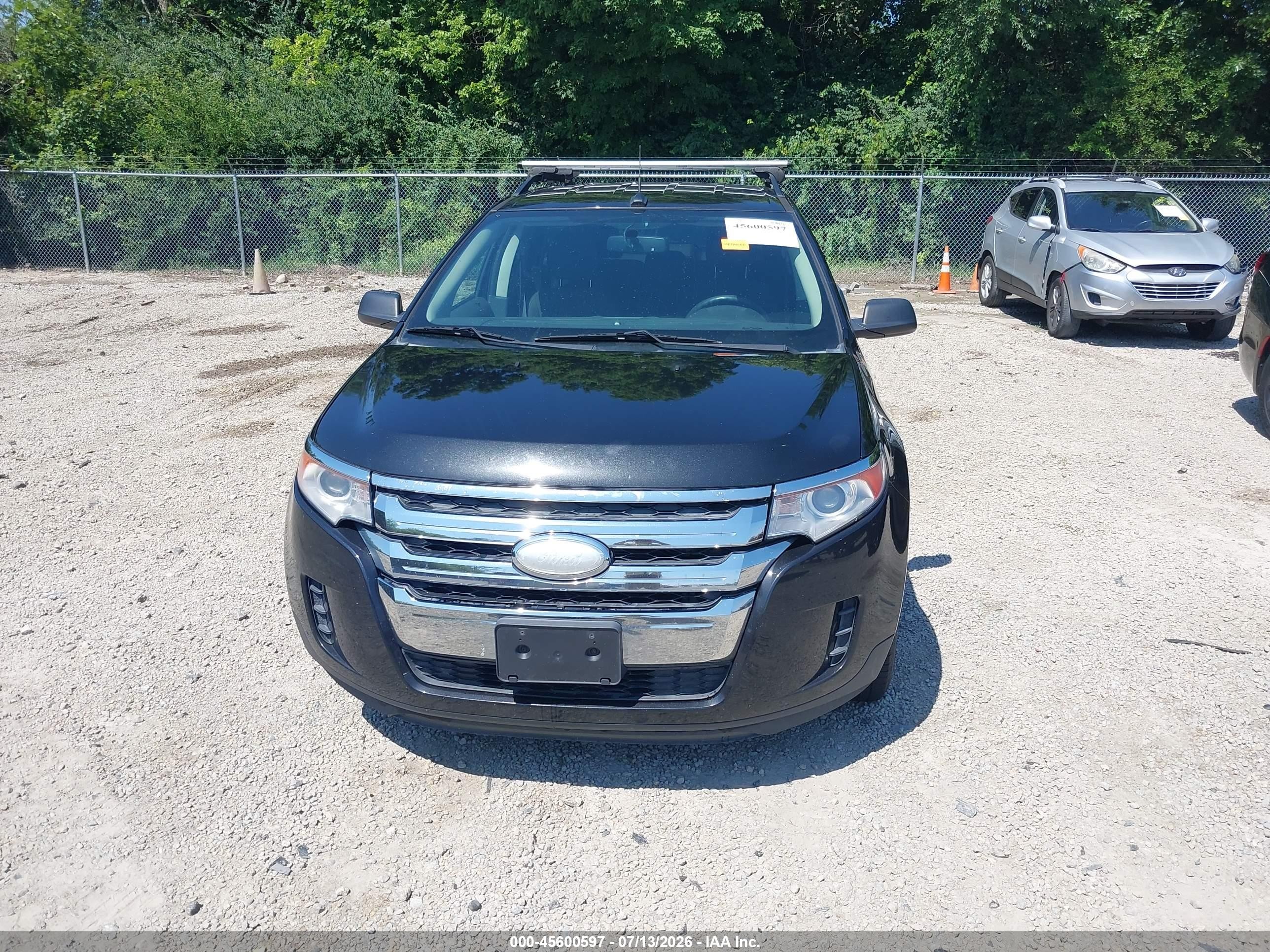 2013 Ford Edge Se Black vin: 2FMDK3GC3DBE17321