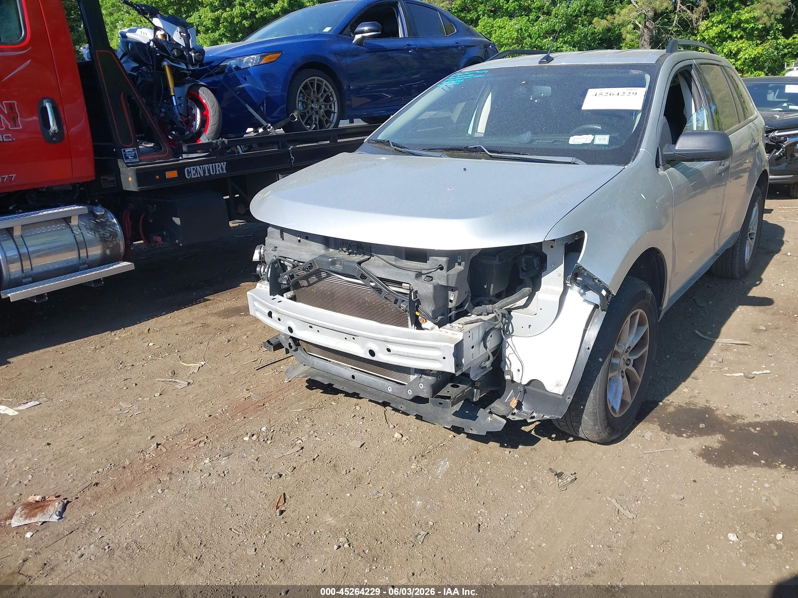 2013 Ford Edge Se Серебряный vin: 2FMDK3GC3DBE29890