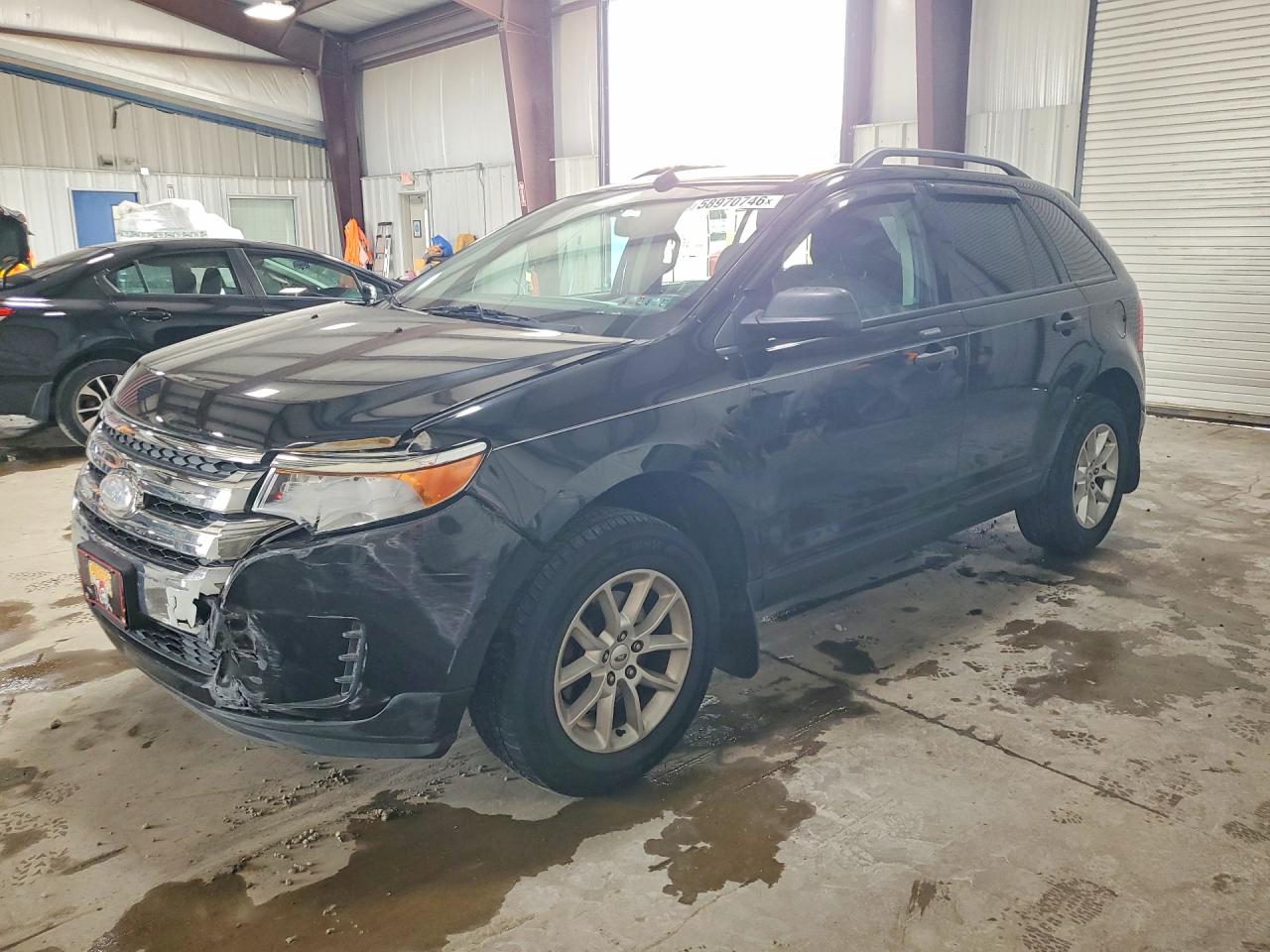 2014 Ford Edge Se Black vin: 2FMDK3GC3EBA22735